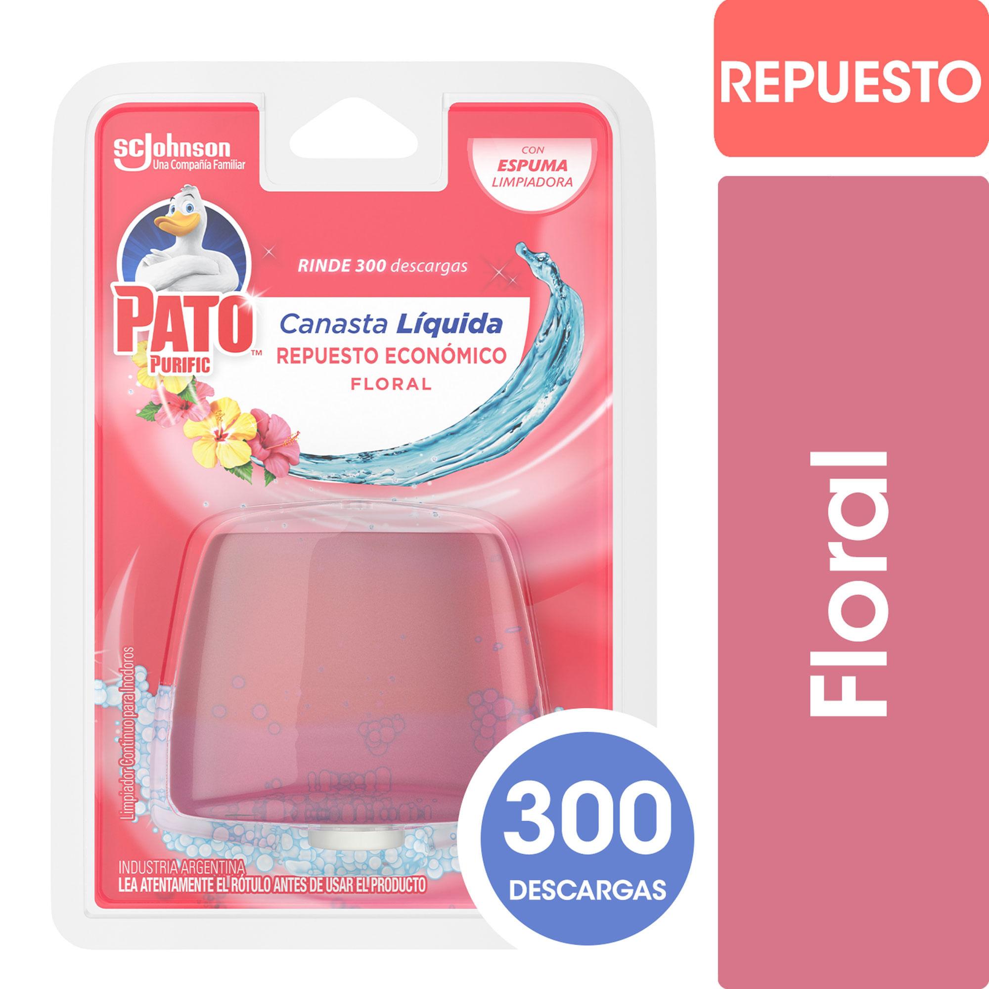 CANASTA LIQIDA REP. FLORAL PATO X 50ML