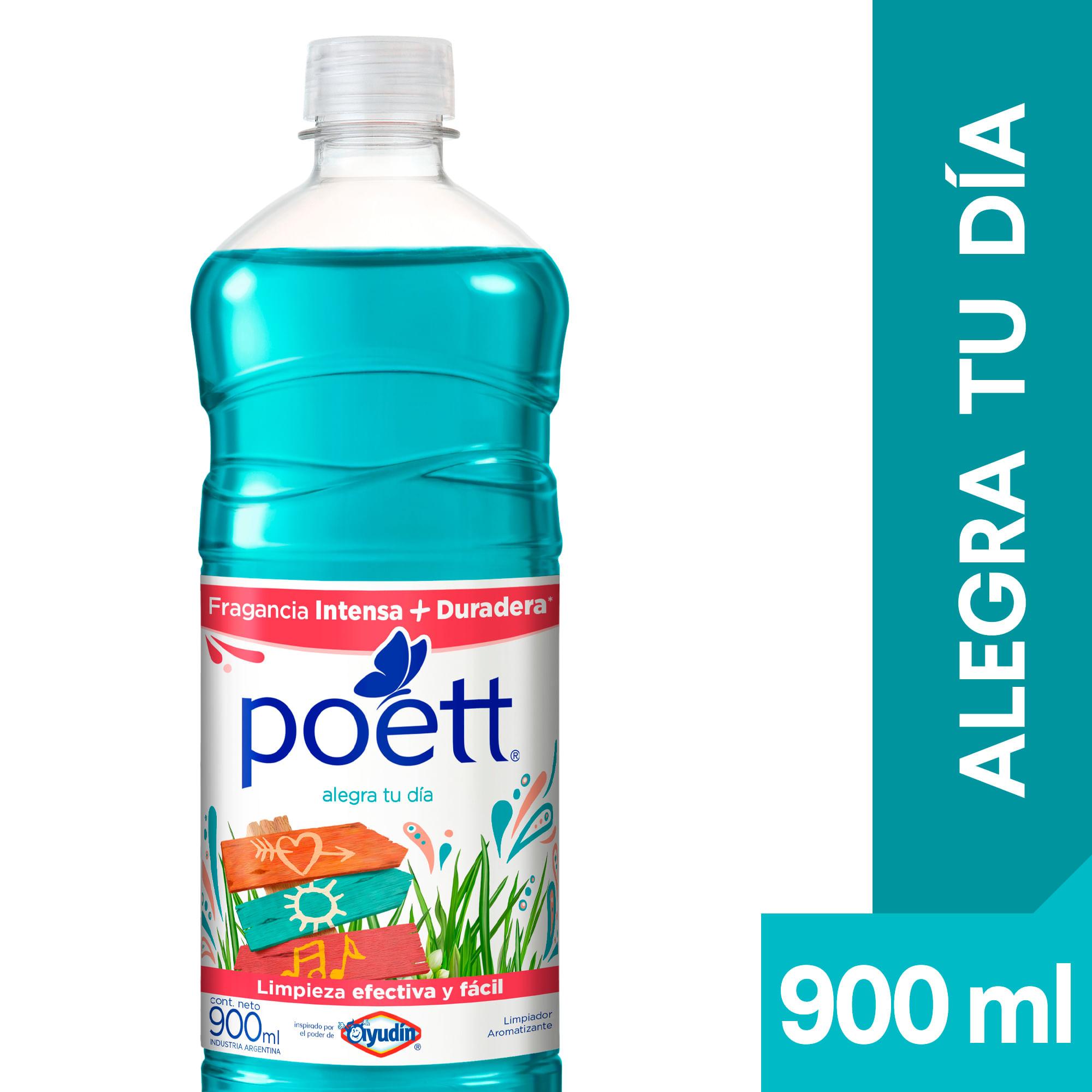 LIMPIADOR LIQUIDO ALEGRA TU DIA POETT x900ml