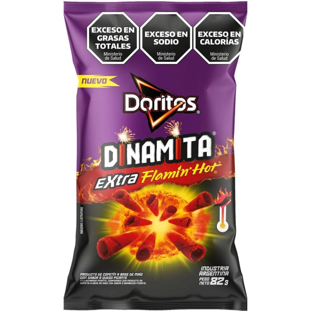 DORITOS DINAMITA EXTRA FLAMIN HOT 82g