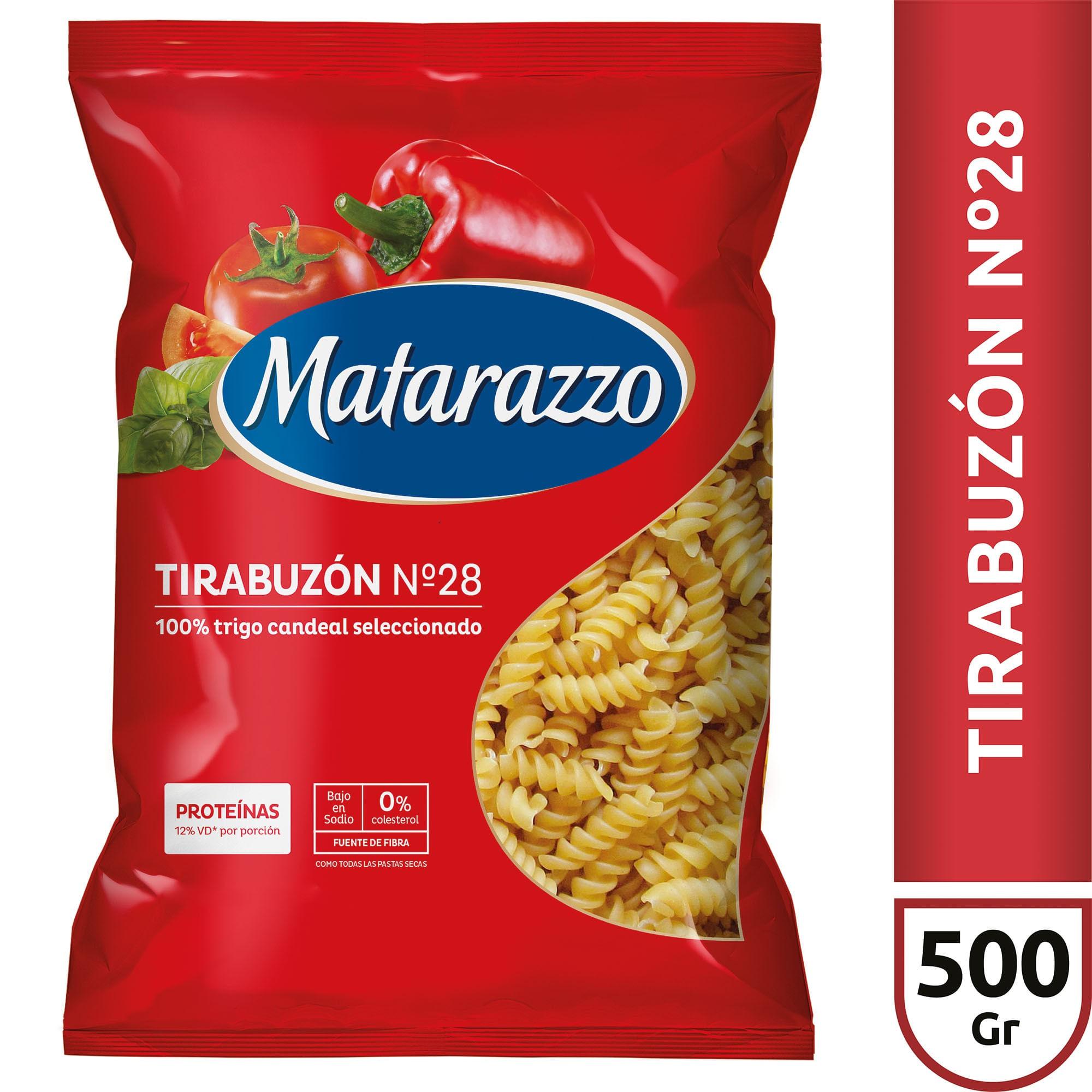 FIDEOS TIRABUZON 28 MATARAZZO x 500g
