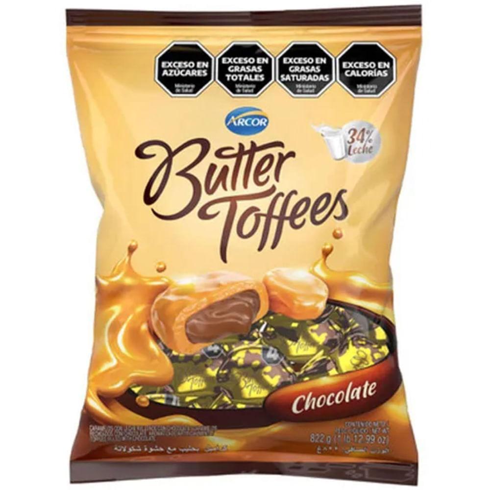 CARAMELOS BUTTER TOFFEES CHOCOLATE X80GRS