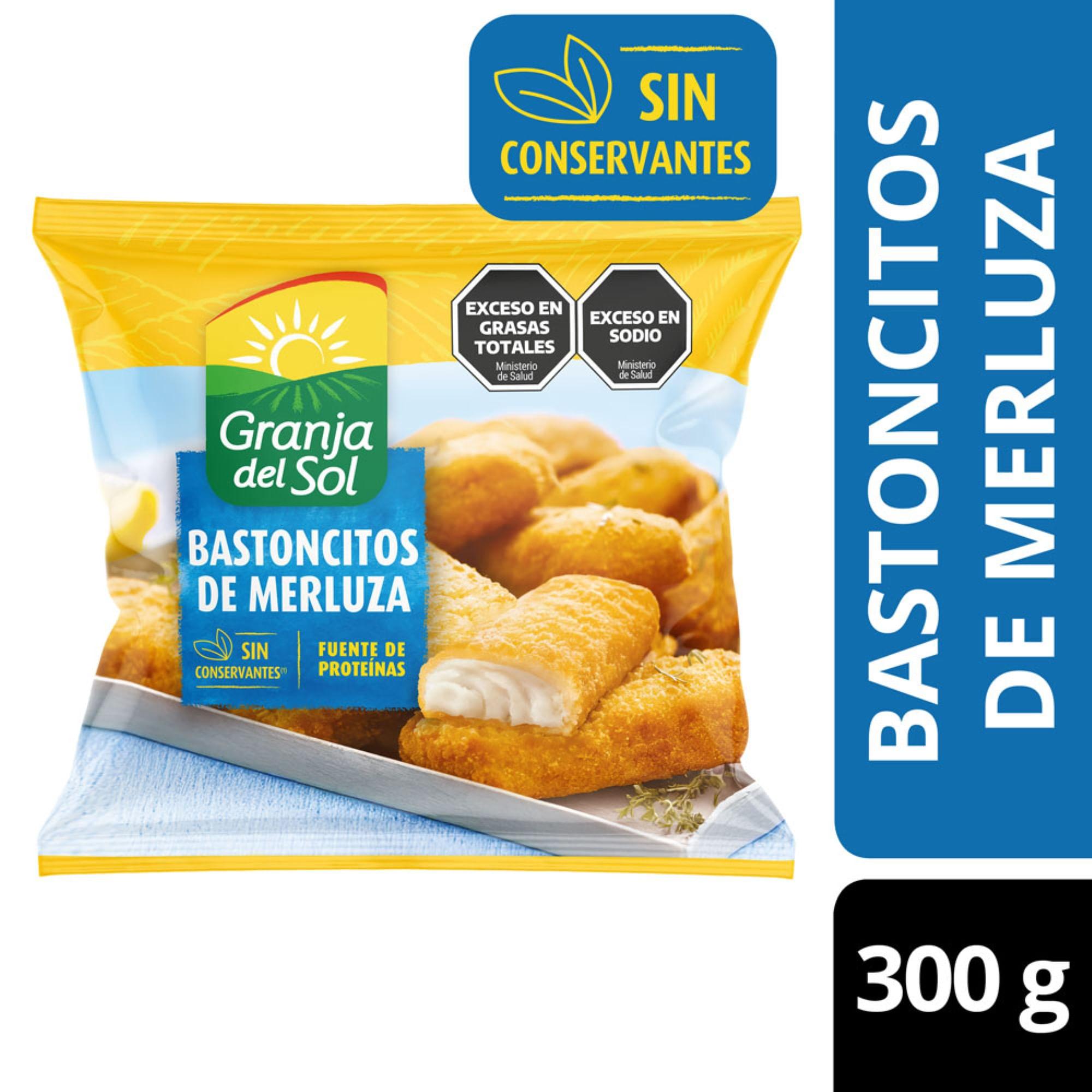BASTONES DE MERLUZA GRANJA DEL SOL x 300g