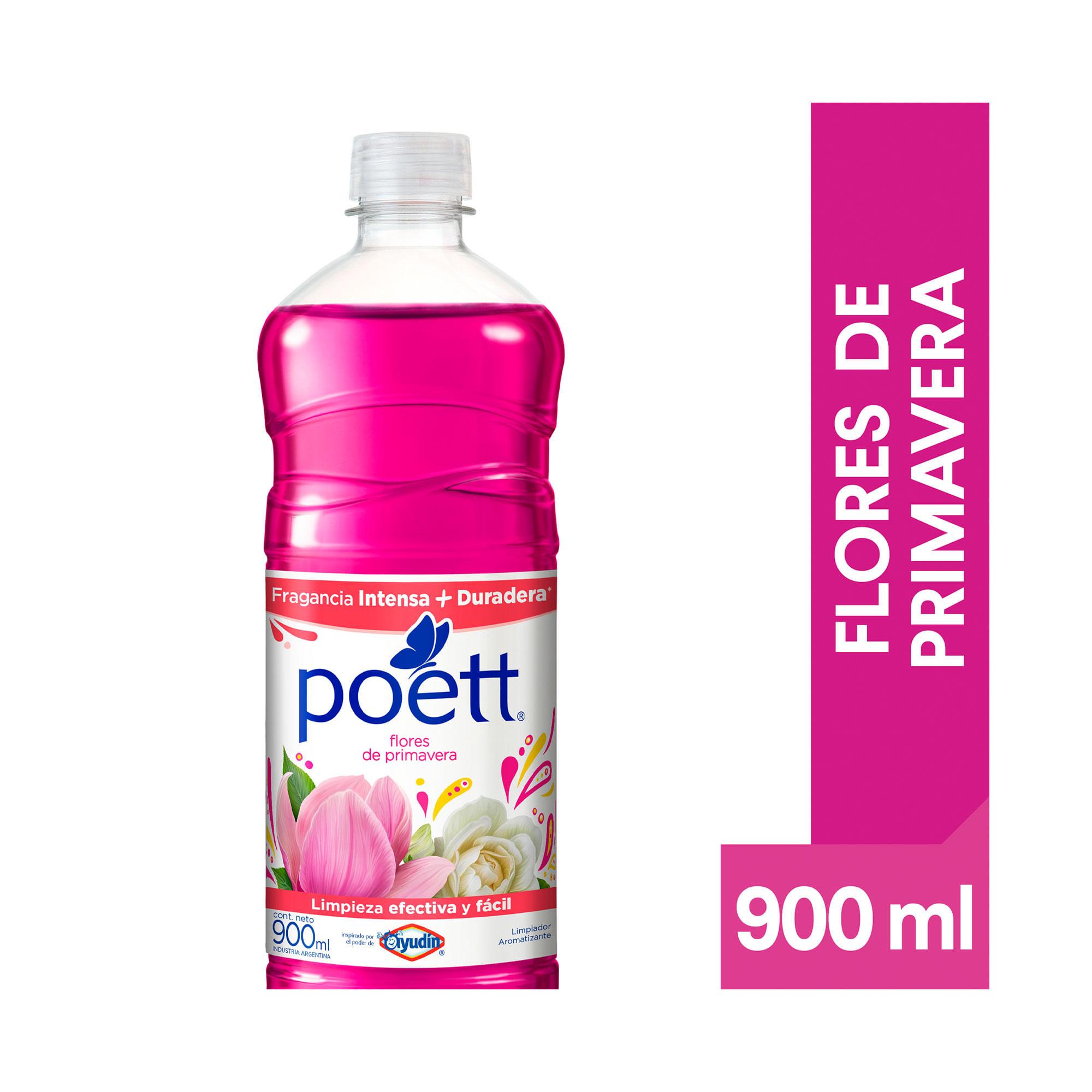 LIMPIADOR LIQUIDO FLORES DE PRIMAVERA POETT x900ml