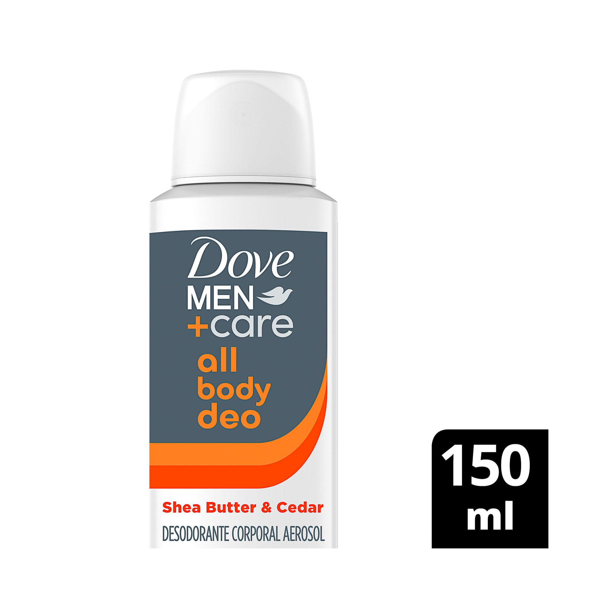 DESODORANTE DOVE ALL BODY SHEA SEDAR X150ml