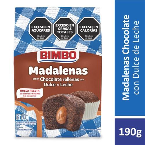 MADALENAS SAB. CHOCOLATE RELL C/DDL BIMBO 234g