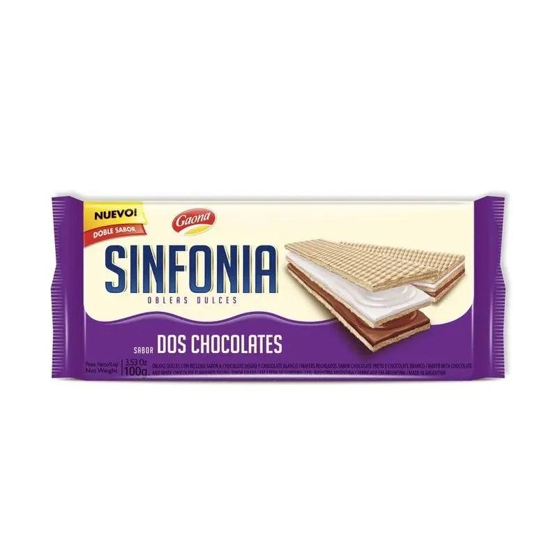 GALLETITAS SINFONIA DOS CHOCOLATES GAONA x 100g