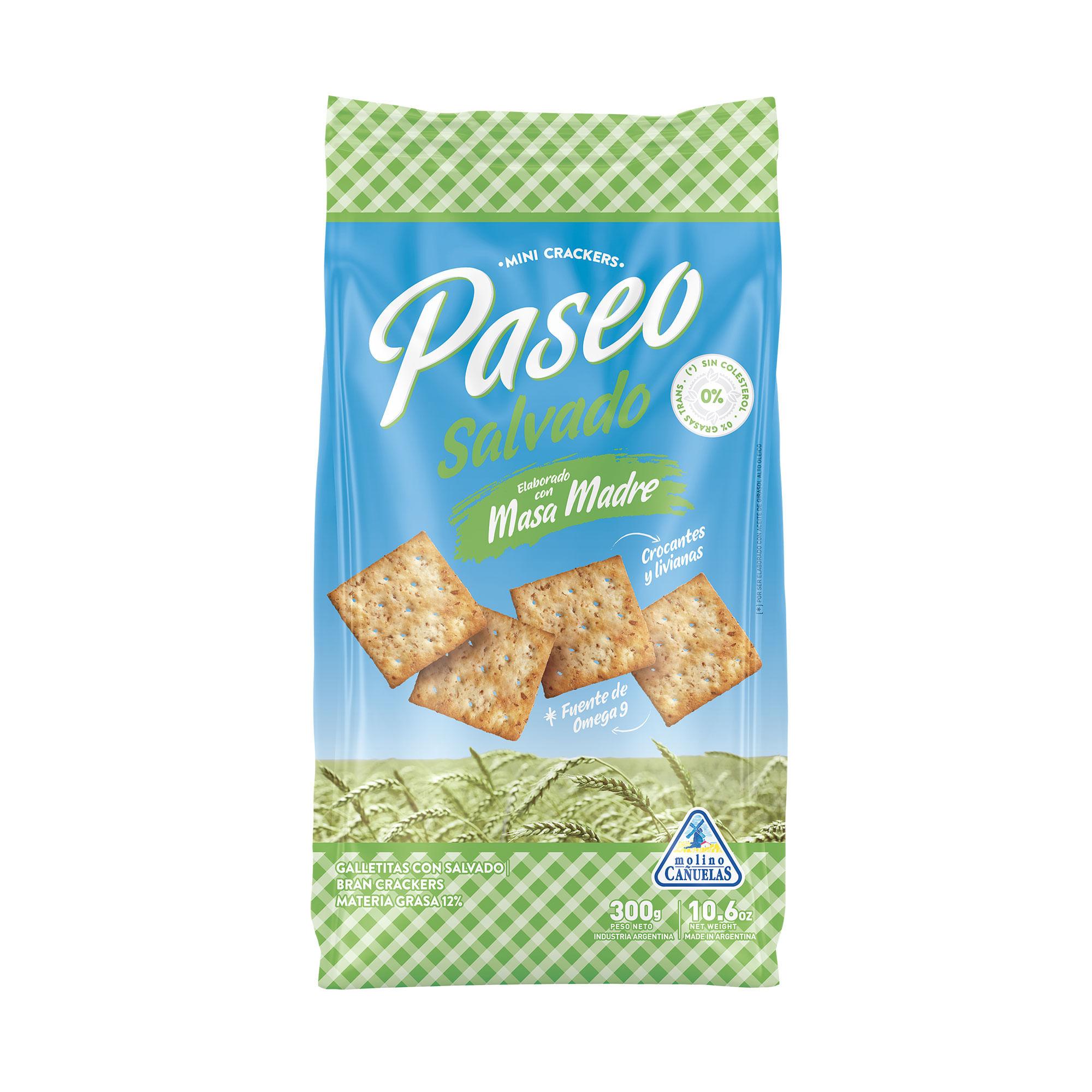 GALLETITAS PASEO MINI SALVADO x 300g