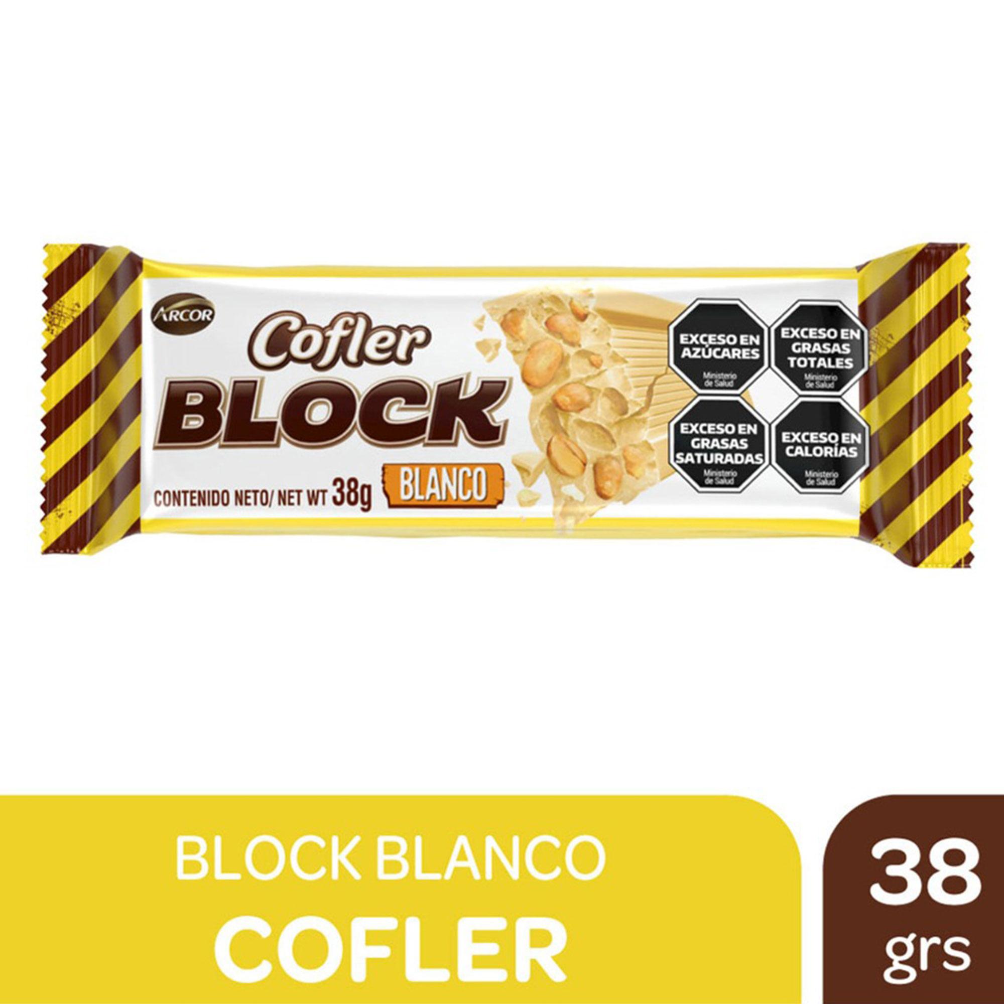 CHOCOLATE BLOCK BLANCO x38grs