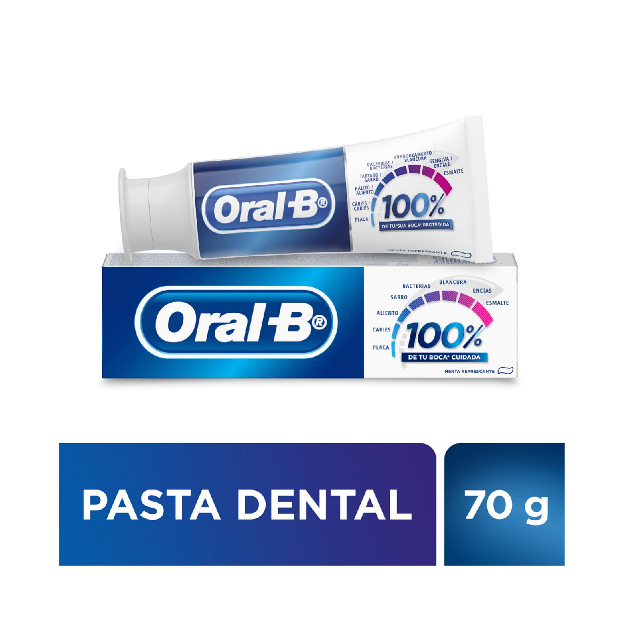 CREMA DENTAL 100% ORAL B X 70G