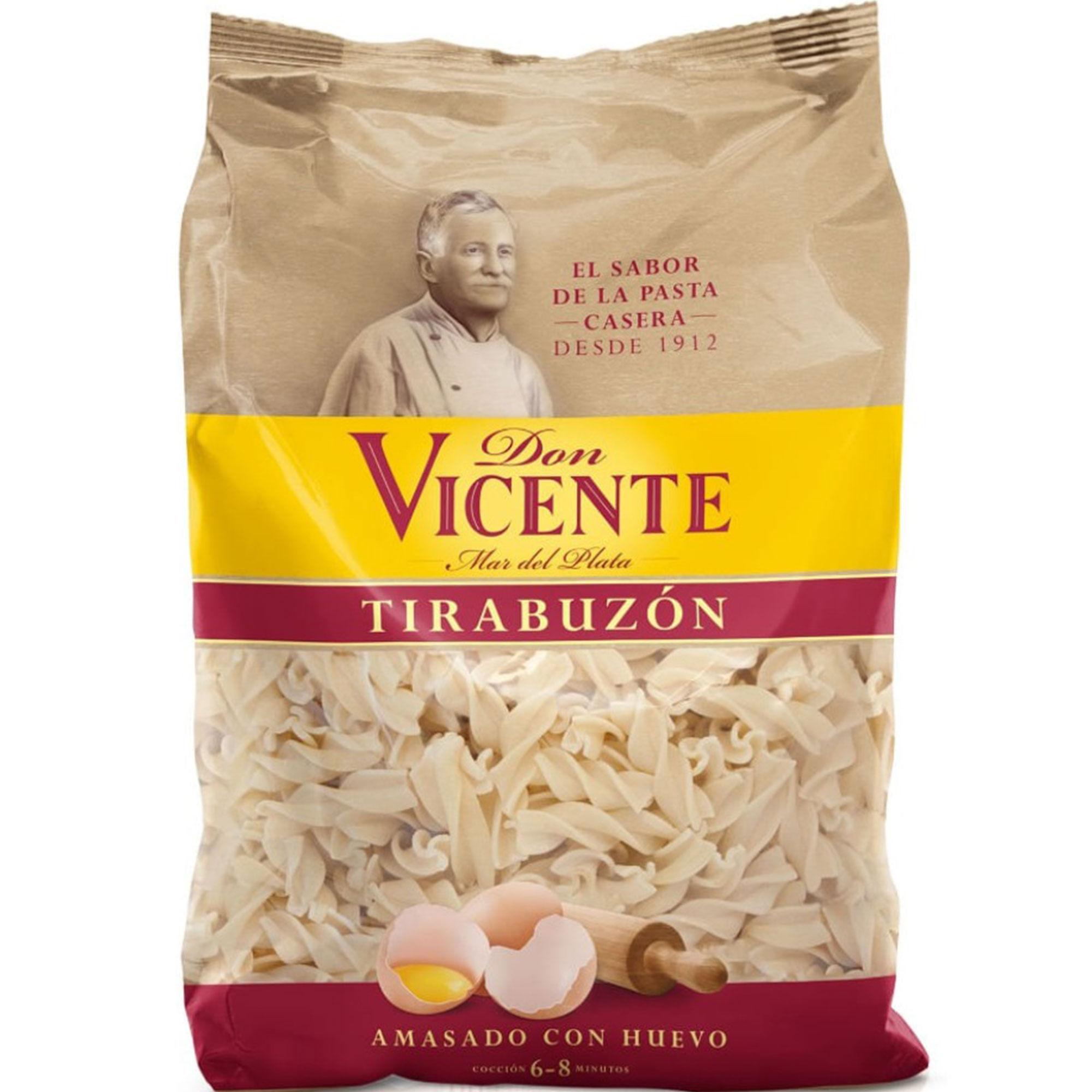 FIDEOS TIRABUZON DON VICENTE x 500gr