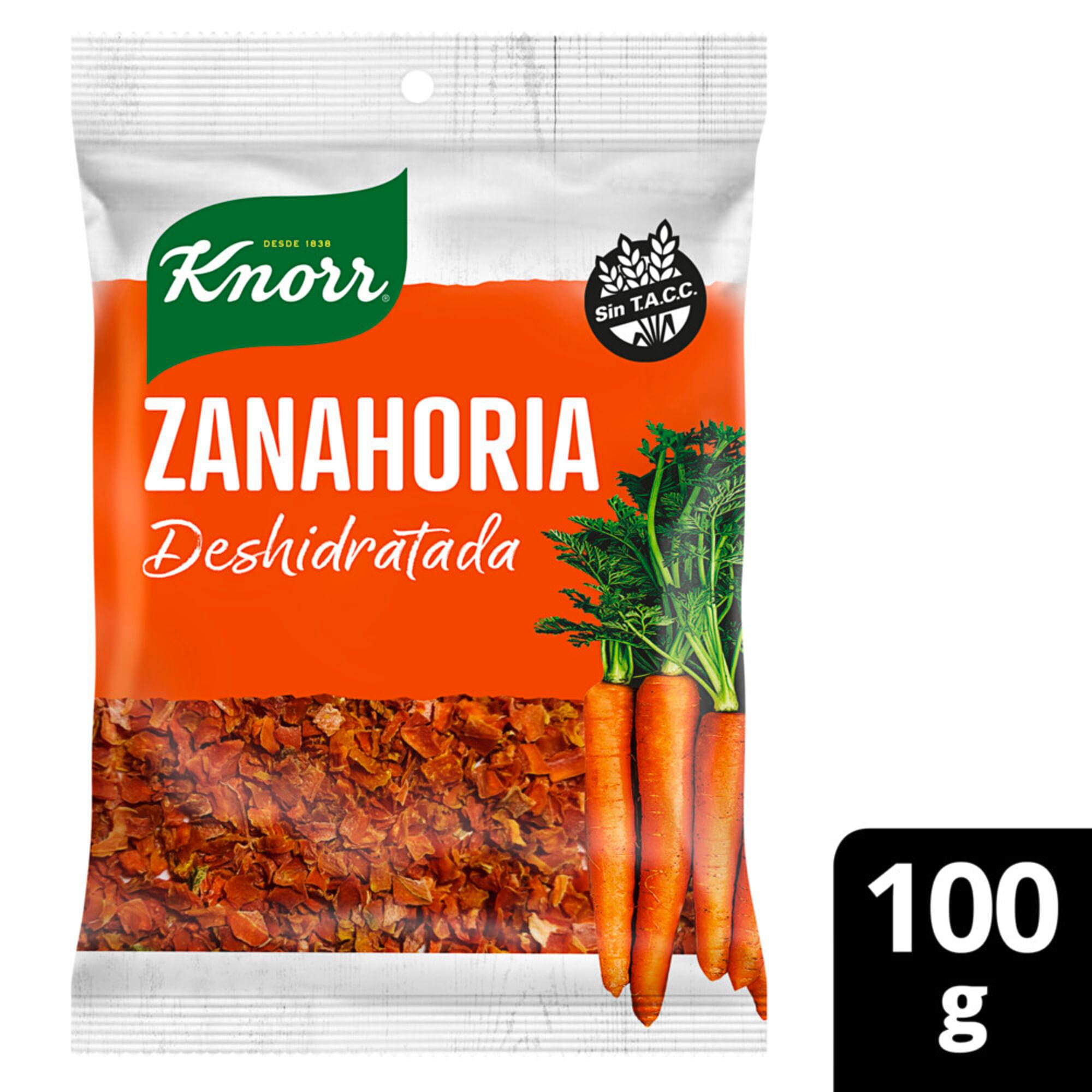 VEGETALES KNORR DESHIDR ZANAHORIA x 100g
