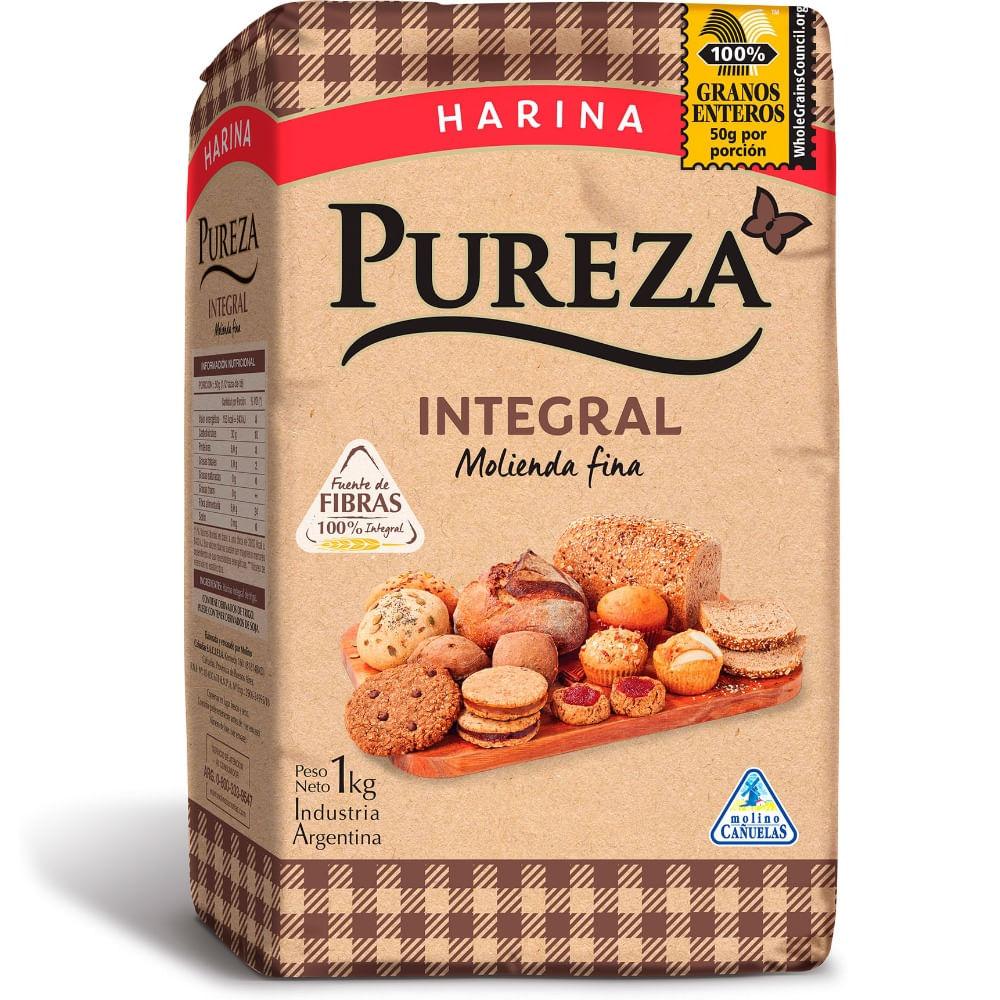 HARINA PUREZA INTEGRAL MOLIENDA FINA x 1kg