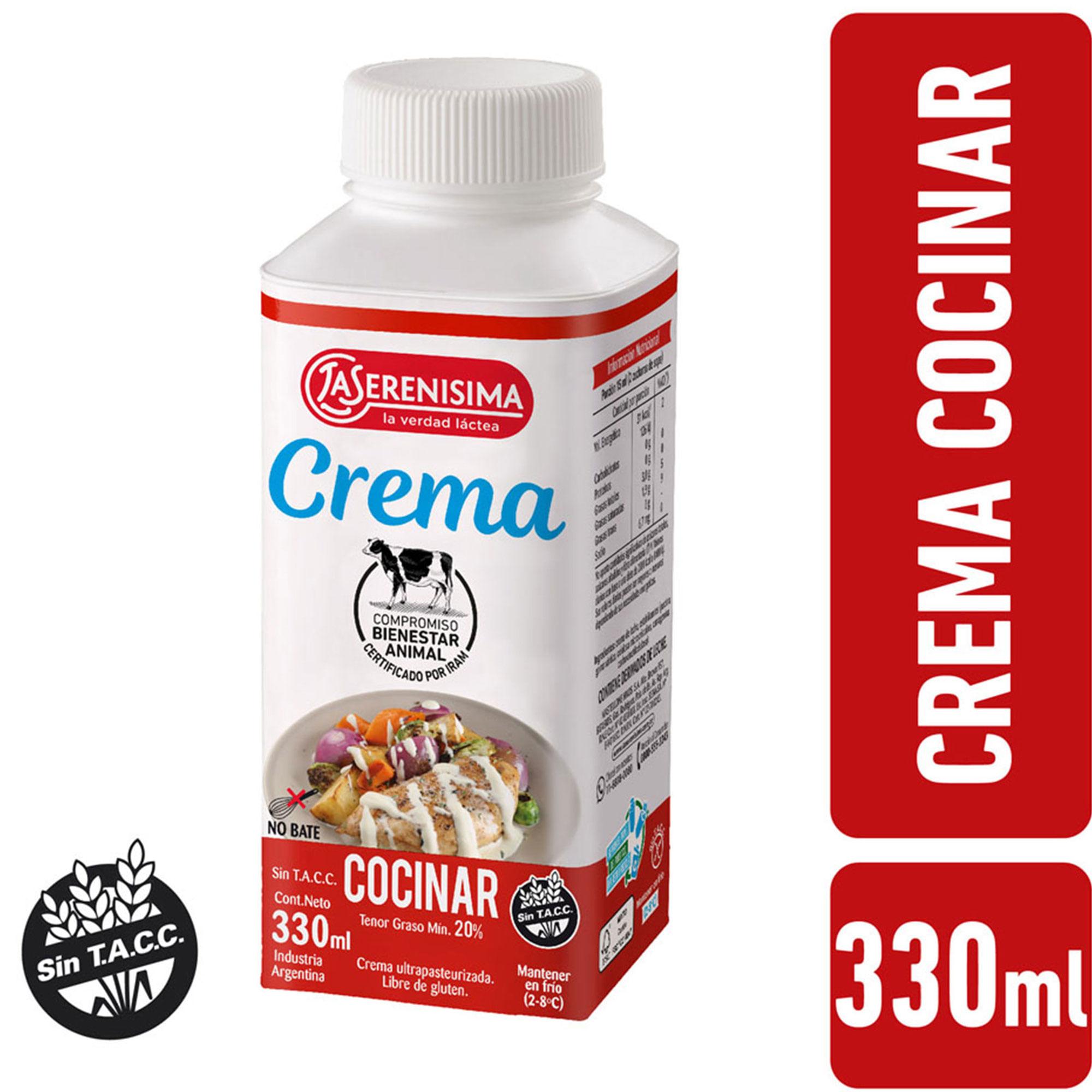 CREMA CULINARIA LA SERENISIMA TETRA x 330ml