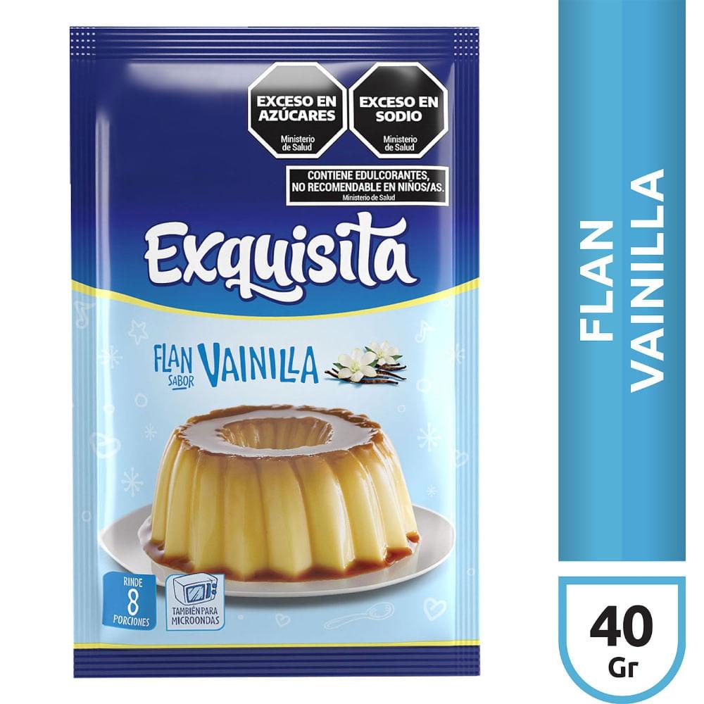 FLAN VAINILLA EXQUISITA x40grs