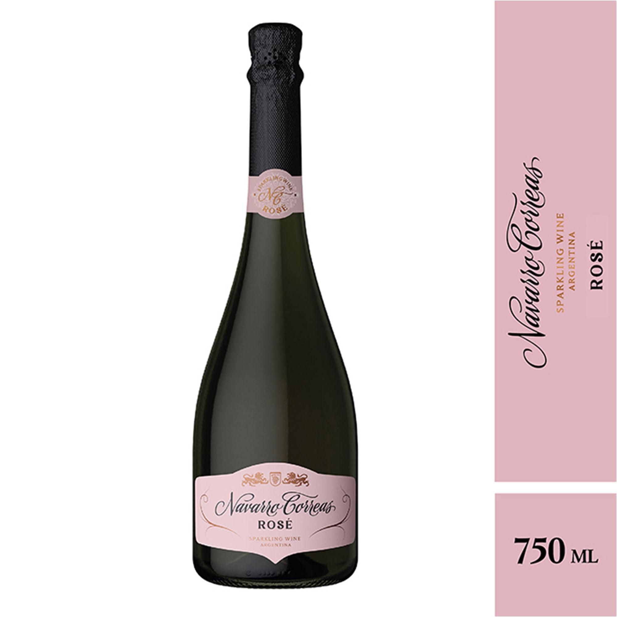 ESPUMANTE BRUT MALBEC ROSE NAVARRO CORREAS x750ml