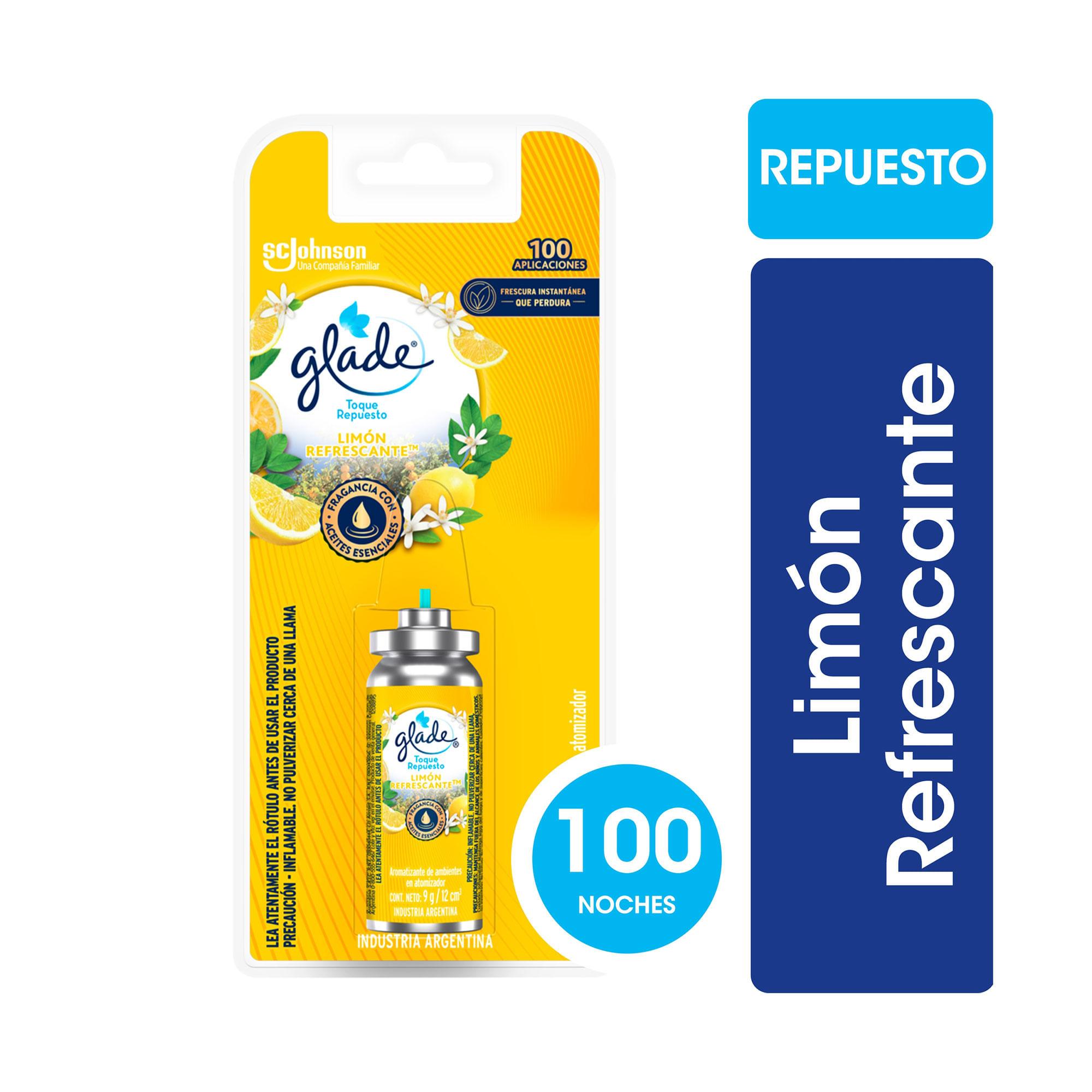 TOQUE REP LIMON REFRESCANTE GLADE x 9gr