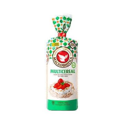 GALLETAS DE ARROZ MACROBIOTICAS MULTICEREAL x 102g