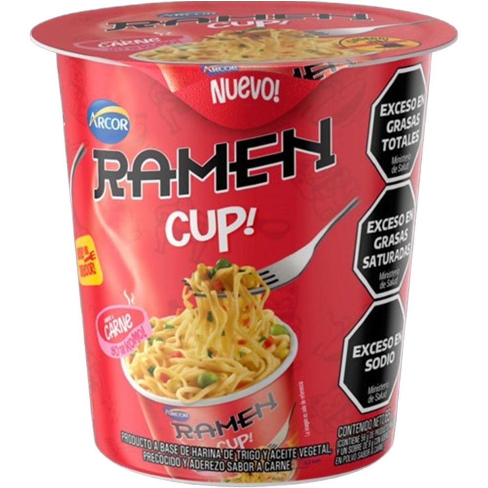 RAMEN CUP CARNE ARCOR 65gr