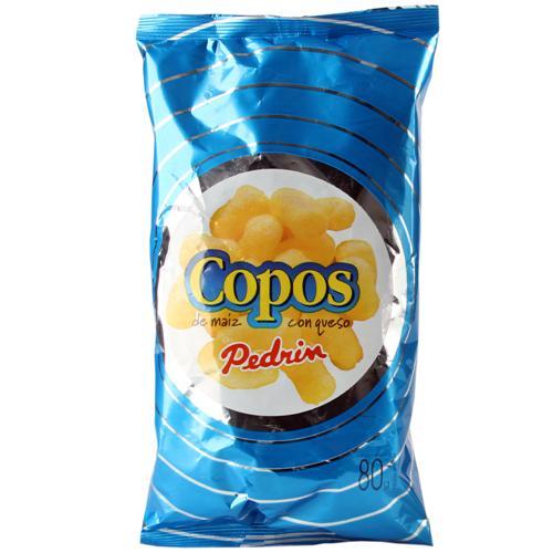 COPOS DE MAIZ c/QUESO PEDRIN x 80g