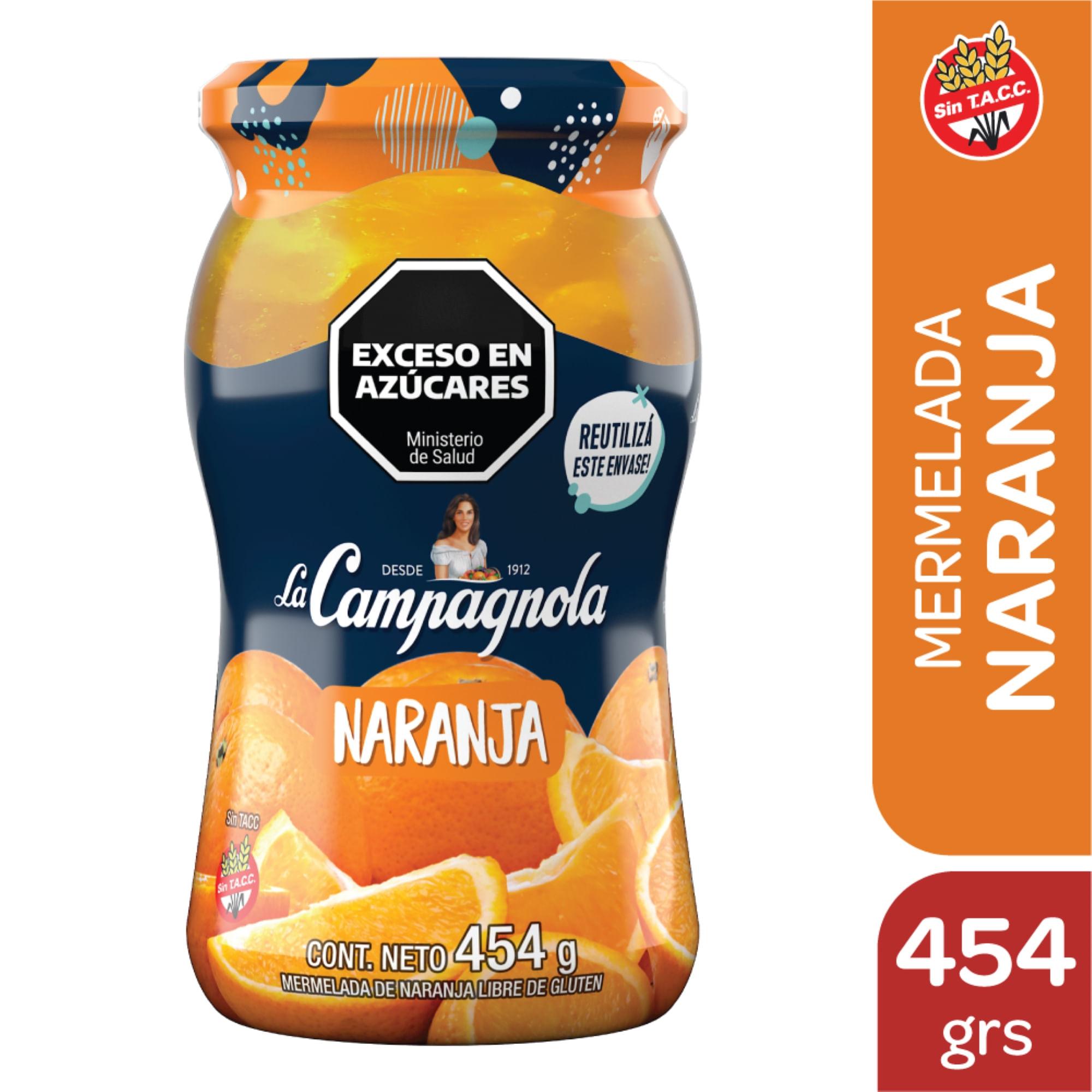 MERMELADA LA CAMPAGNOLA NARANJA x 454g