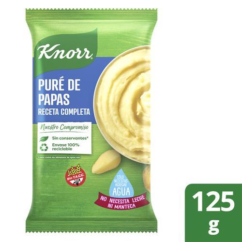 PURE DE PAPAS KNORR RECETA COMPLETA x125grs
