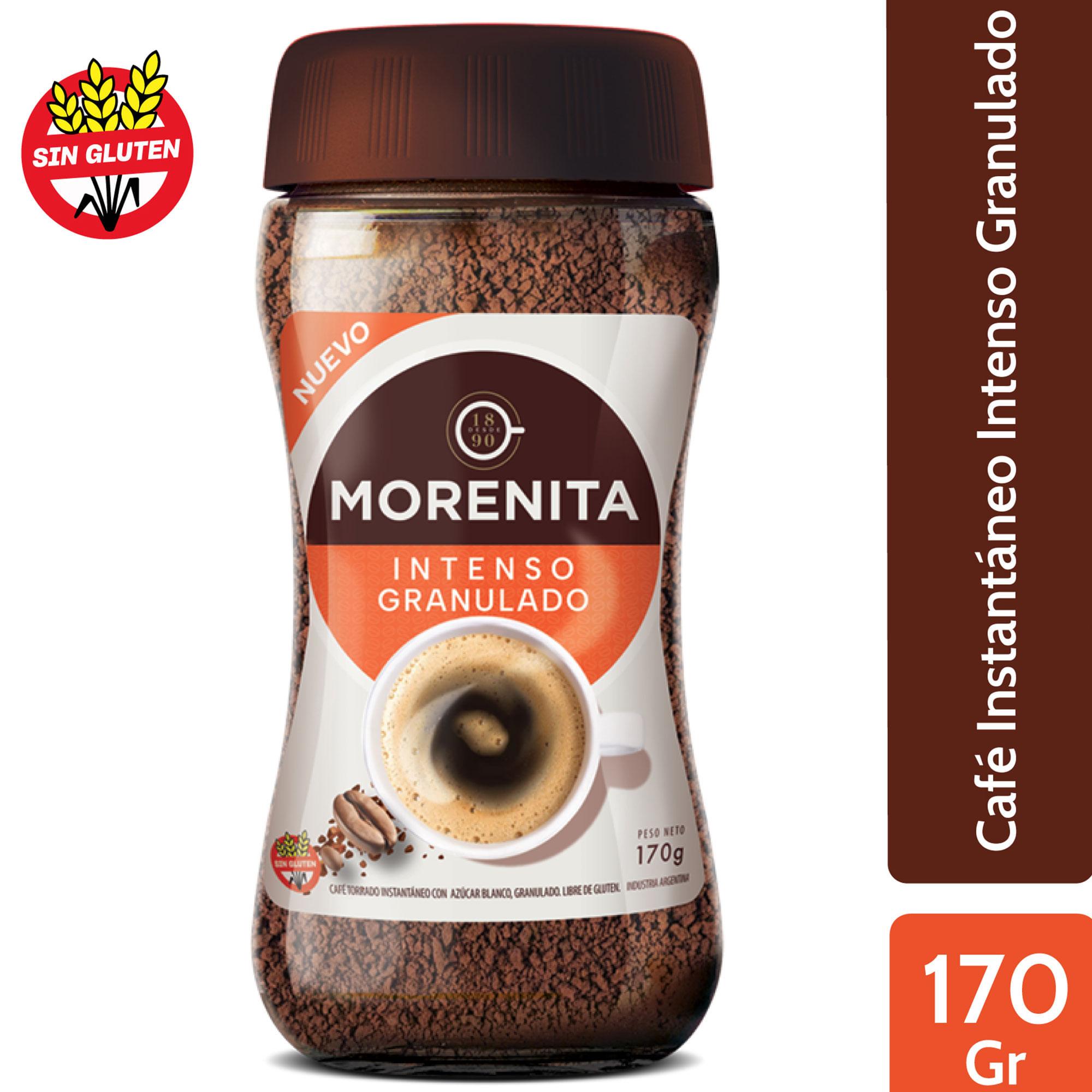 CAFE INTENSO GRANULADO LA MORENITA FRASC 170gr