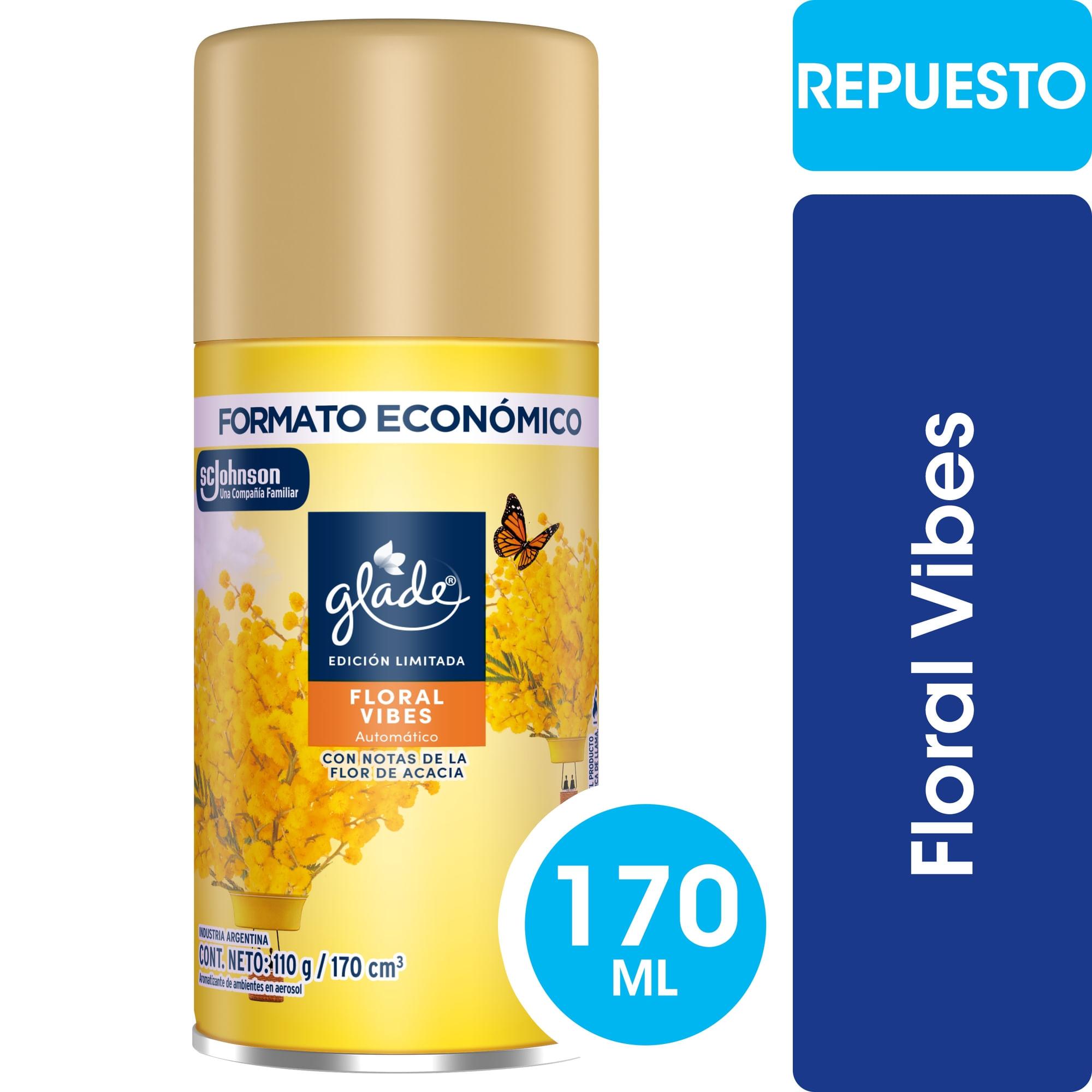 GLADE AUTOM FRESCURA SALVAJE REP x 170ml