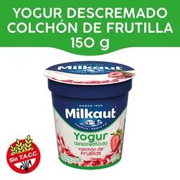 YOGUR DESC c/TROZOS DE FRUTAS MILKAUT x 150g
