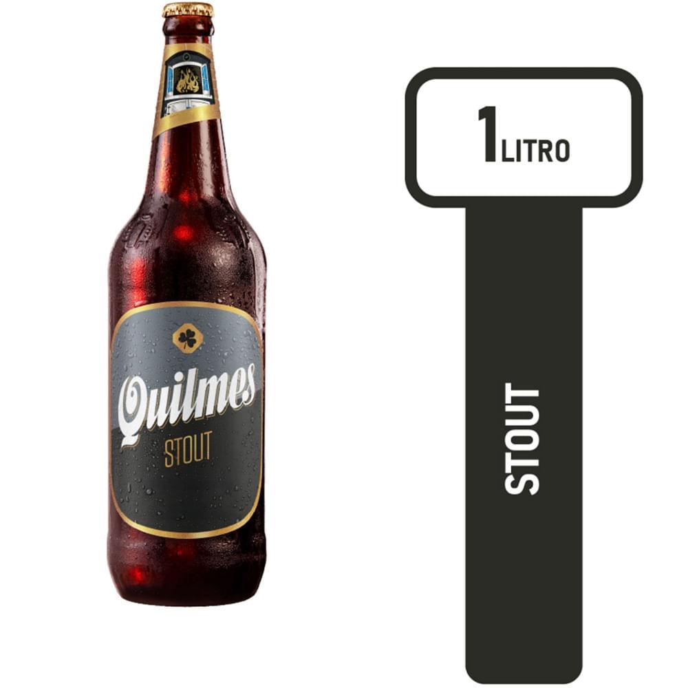 CERVEZA QUILMES STOUT x 1L