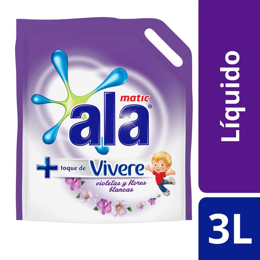 JABON LIQUIDO ALA MATIC VIOL Y FLO x3lts