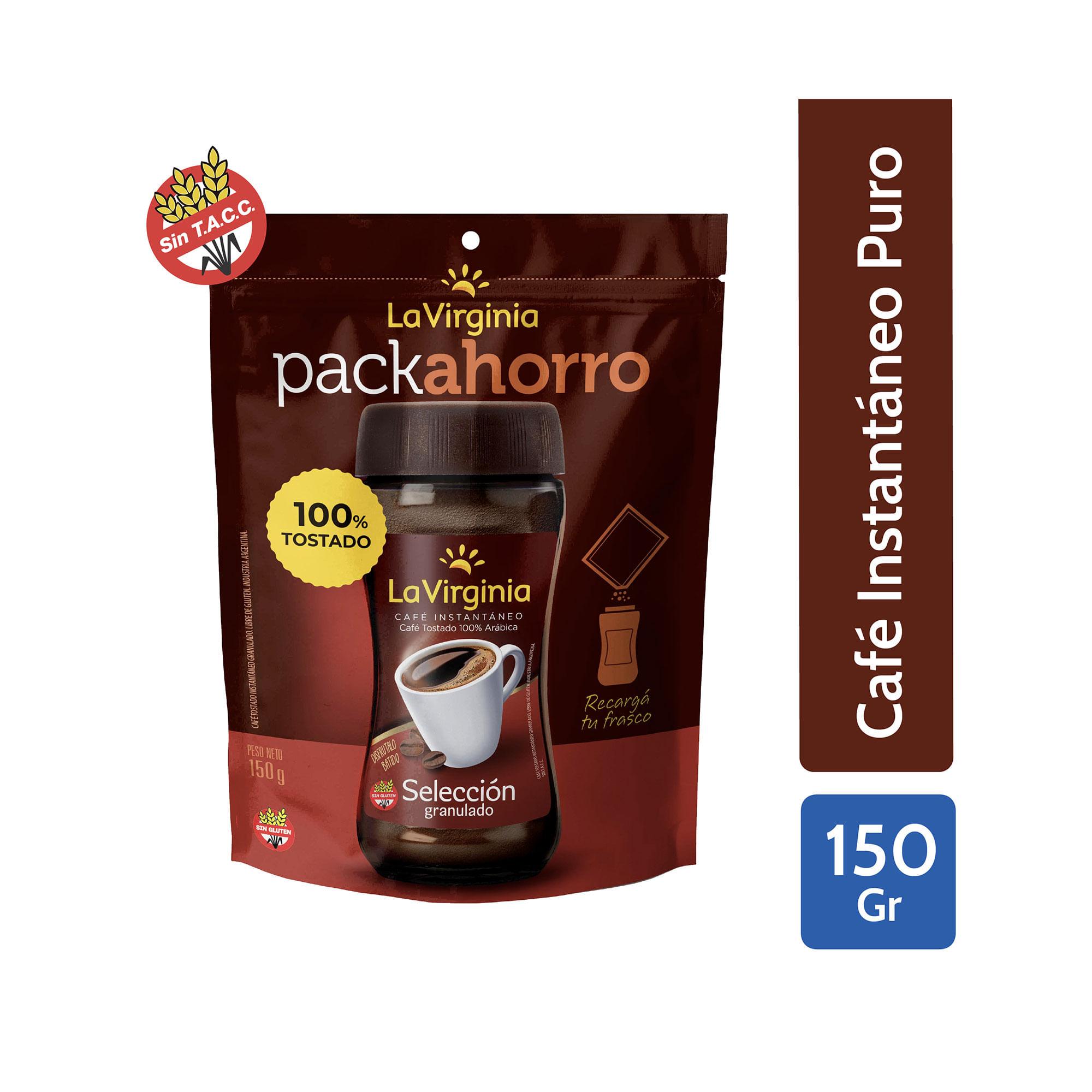 CAFE INST SELEC GRANULADO DP 150gr LA VIRGINIA