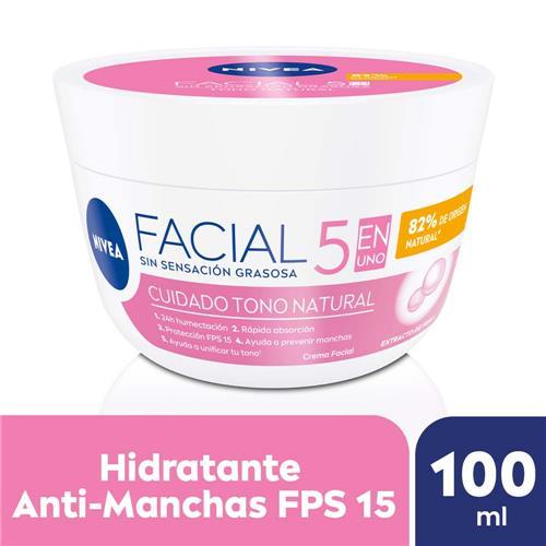 CREMA CUIDADO 5 EN 1 CUIDADO RADIANTE NIVEA x 100ml