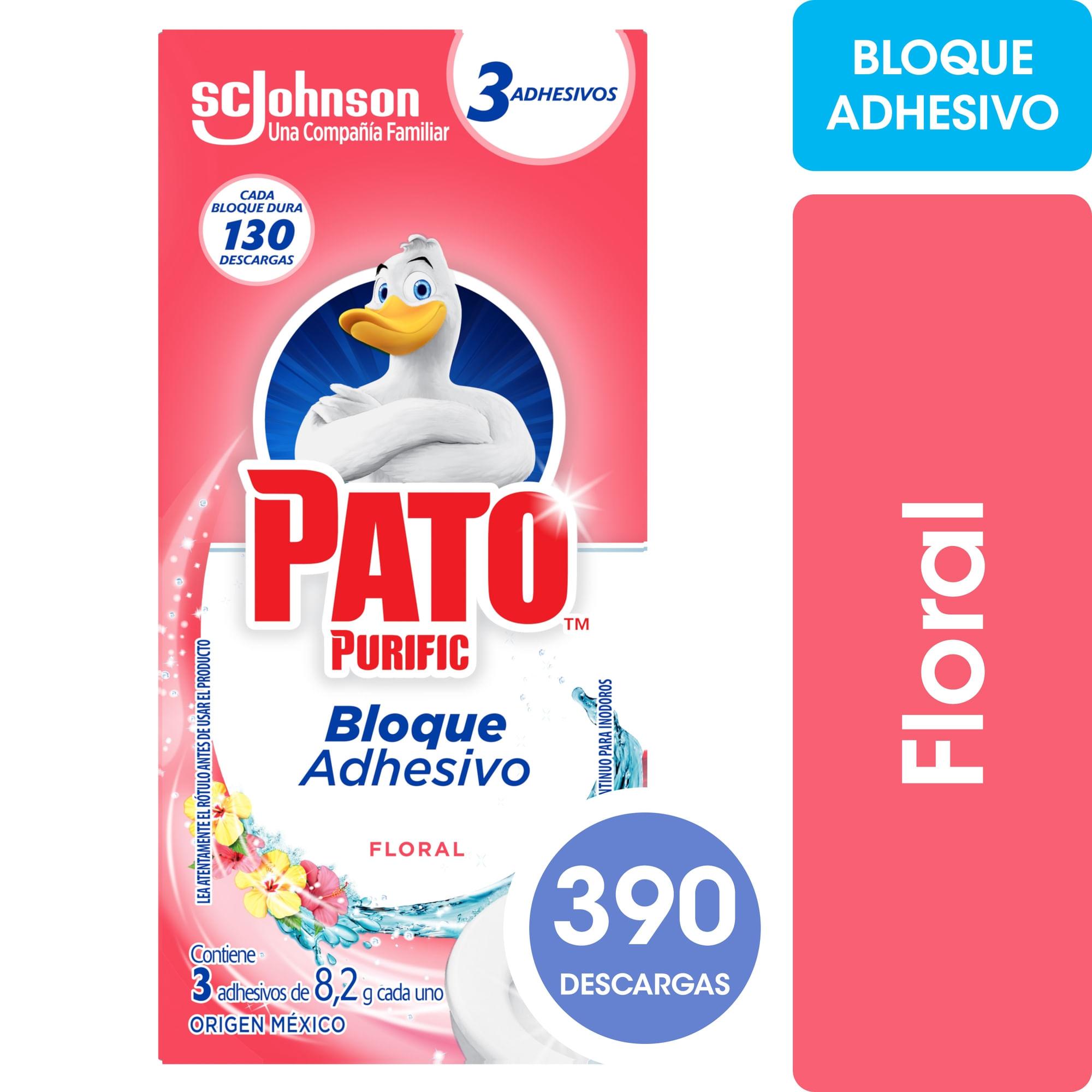 BLOQUE ADHESIVO FLORAL PATO PURIFIC x 3u