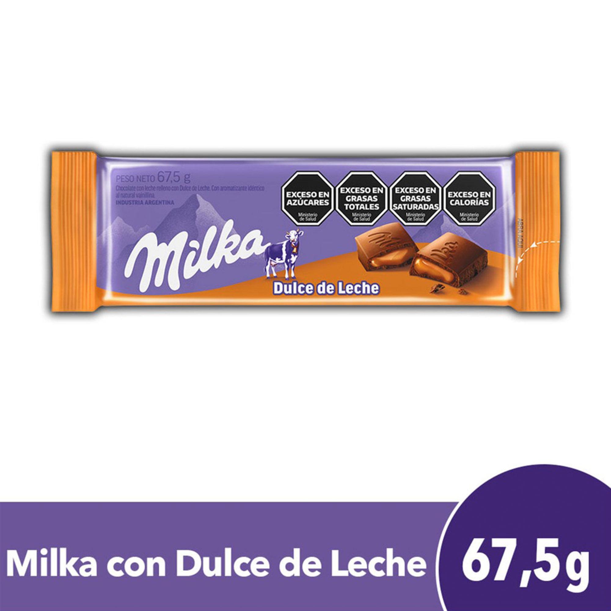 CHOCOLATE DULCE D LECHE MILKA x 67.5g