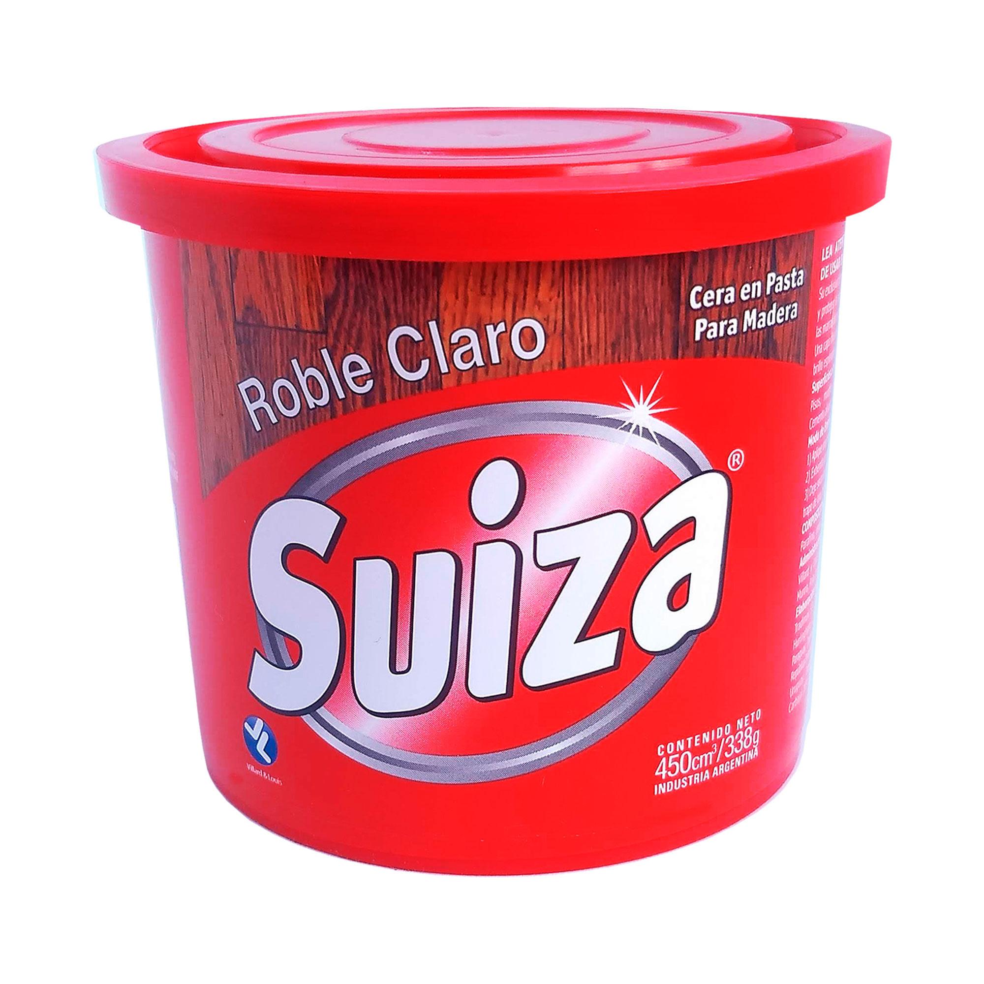 CERA EN PASTA SUIZA ROBLE CL x450ml