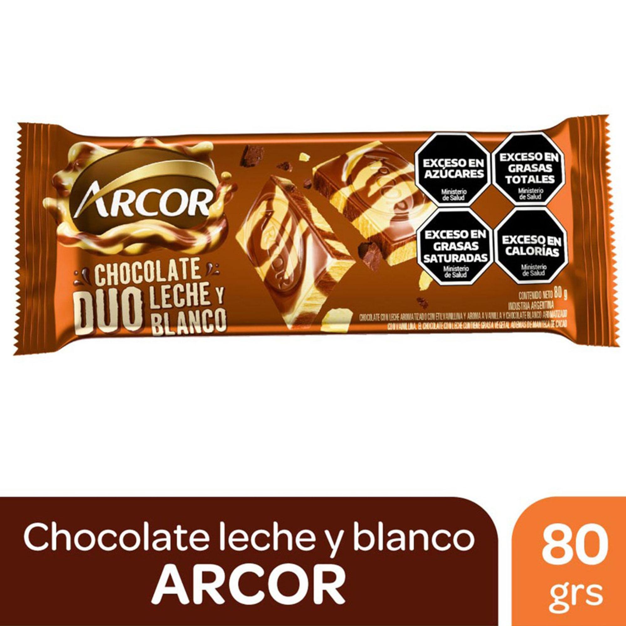 CHOCOLATE ARCOR MARMOLADO X 80GRS