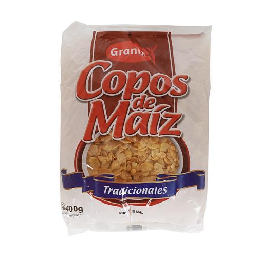 COPOS DE MAIZ GRANIX SIN SAL x160grs