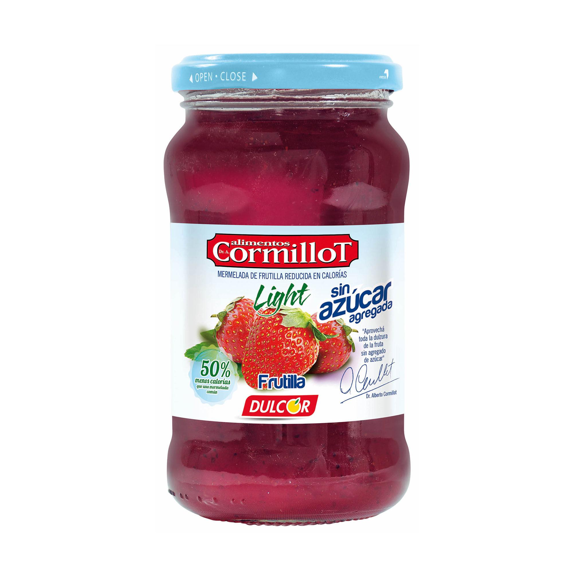 MERMELADA FRUTILLA S/AZUCAR CORMILLOT x 390g