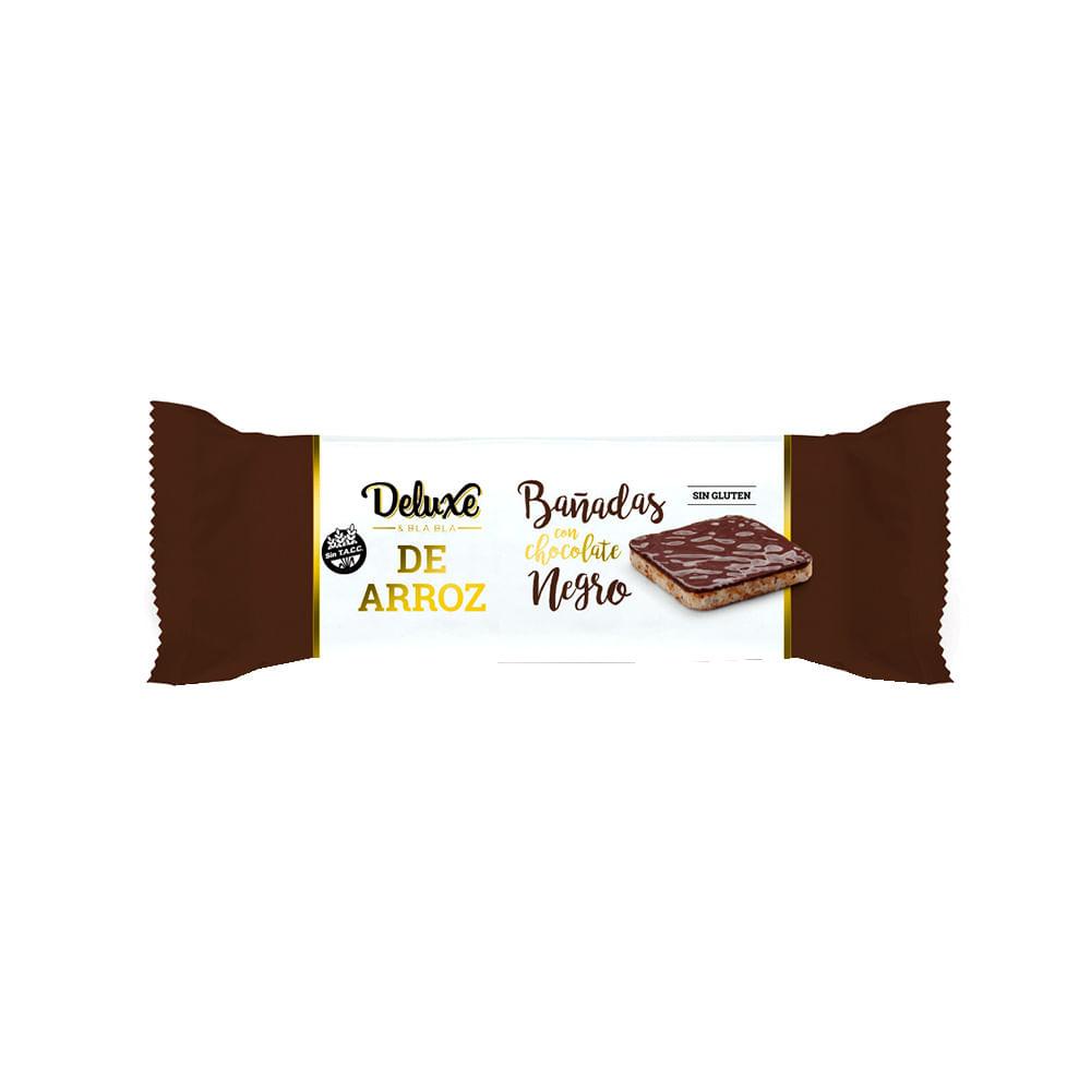 GALLETITAS DE ARROZ BAÑADAS C/CHOCOLATE DELUXE x 115g