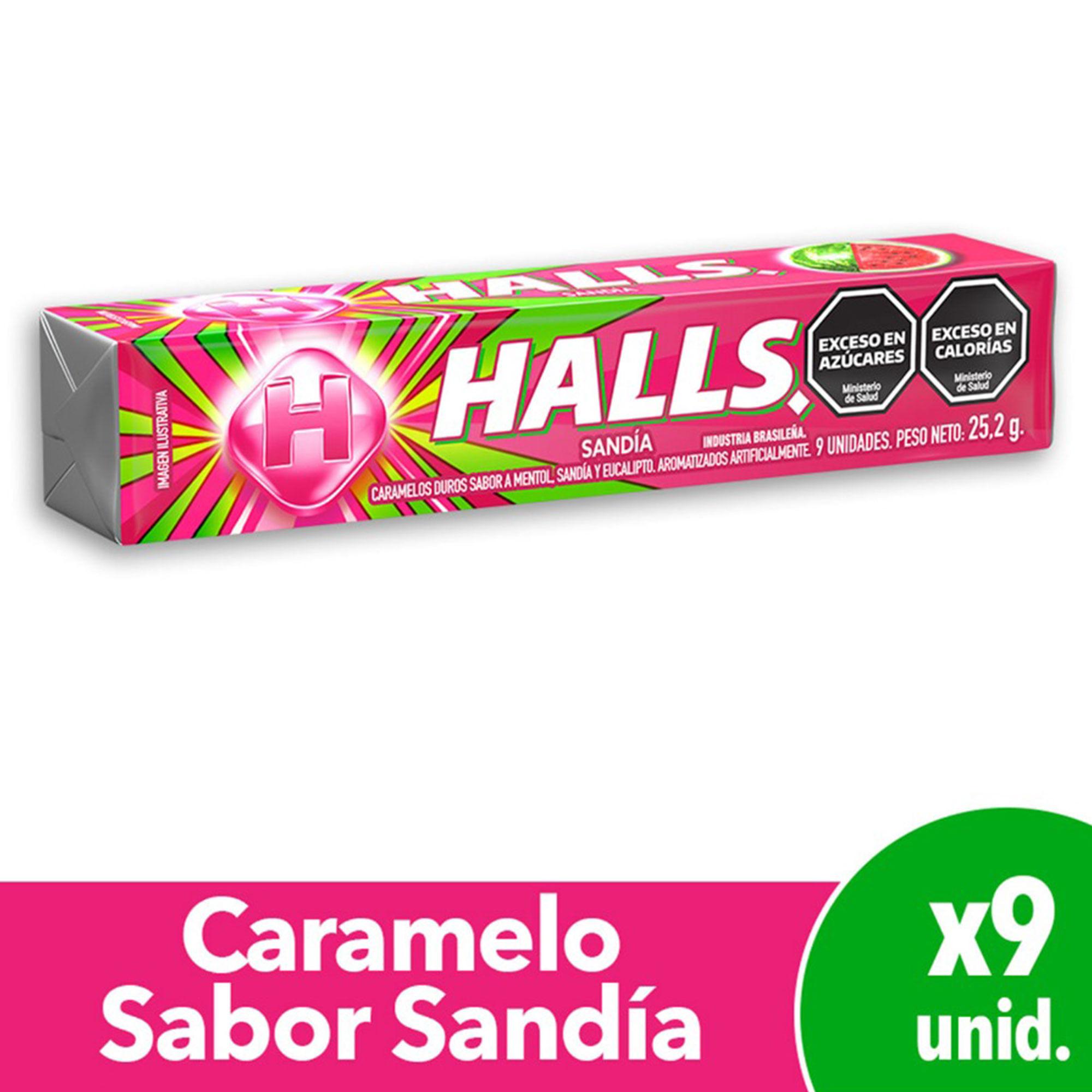 CARAMELOS HALLS SANDIA 25.2g