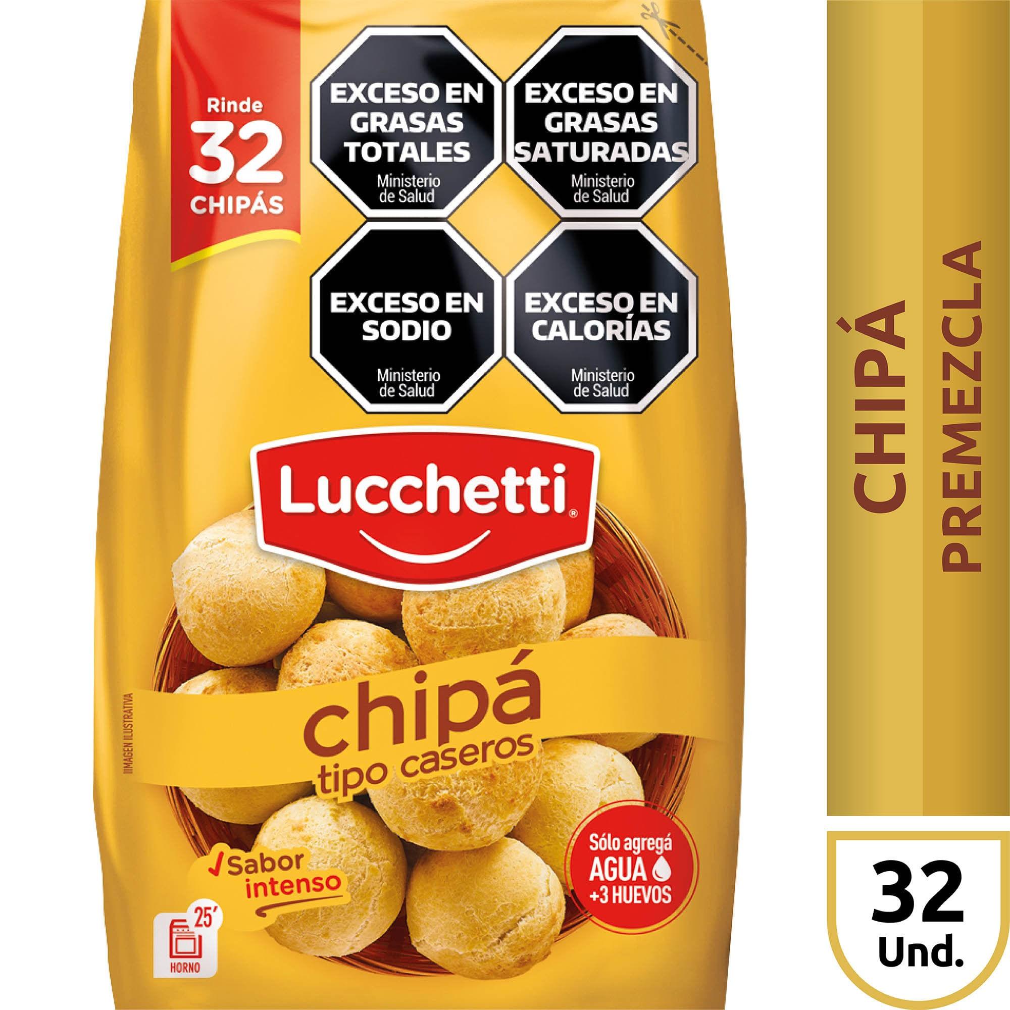 PREMEZCLA CHIPA LUCCHETTI x 400g