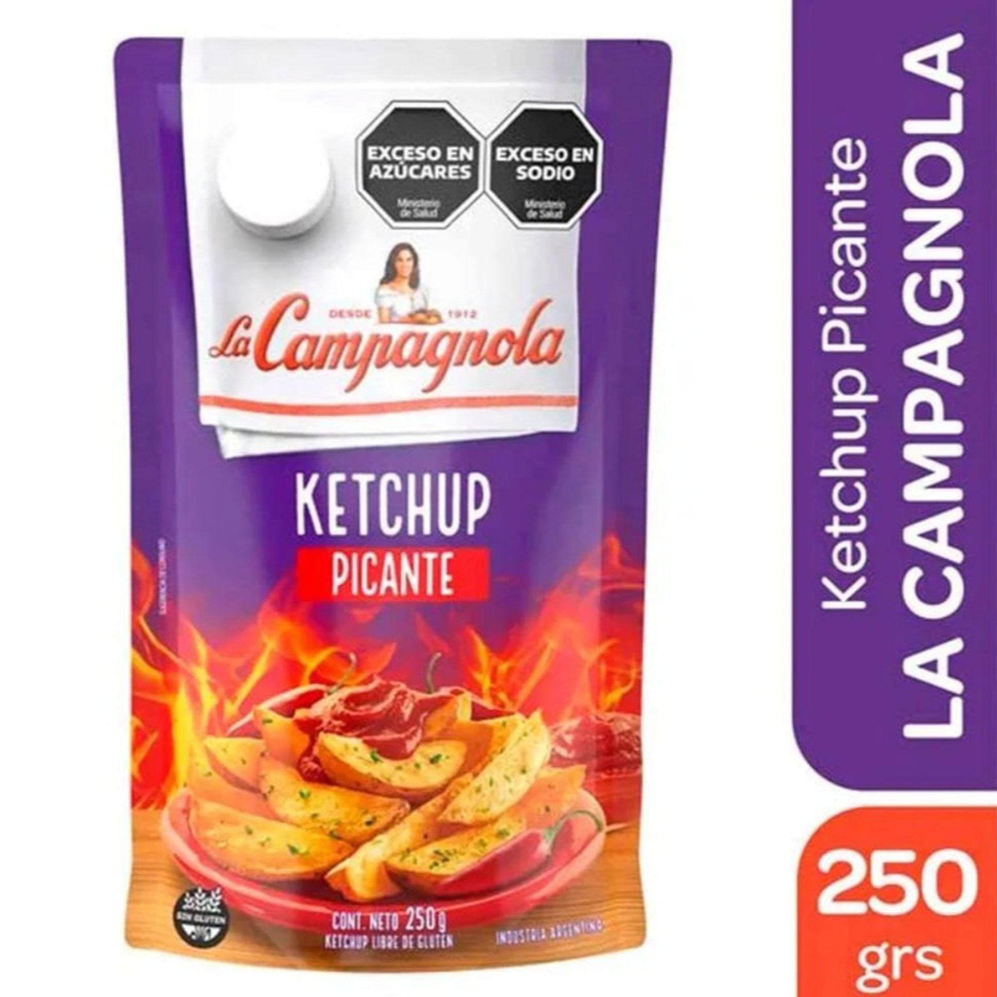 KETCHUP PICANTE LA CAMPAGNOLA DP x250grs
