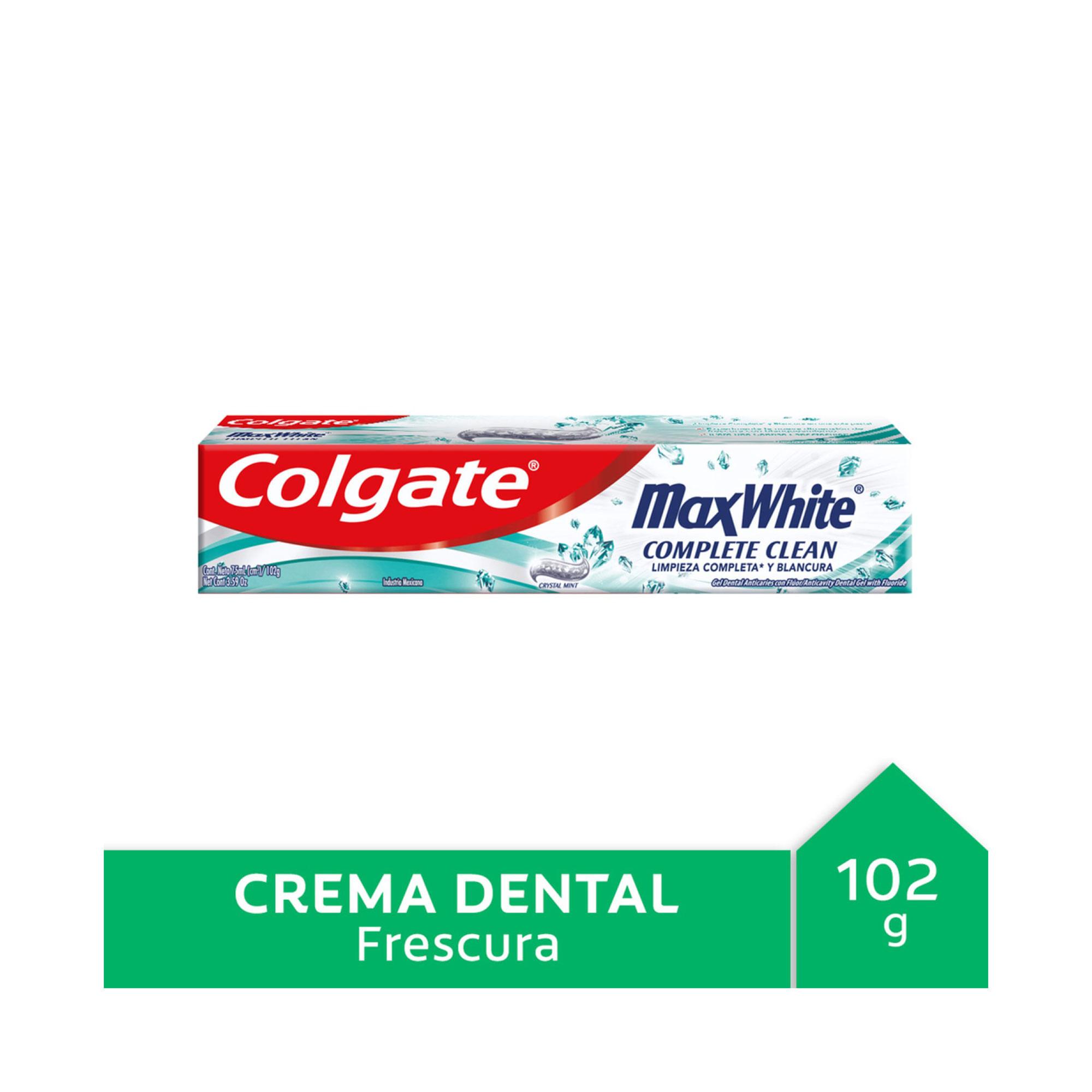 CREMA DENTAL MAX WHITE COLGATE x 102g