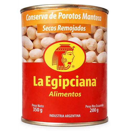 POROTOS MANTECA LATA LA EGIP. x 350 g