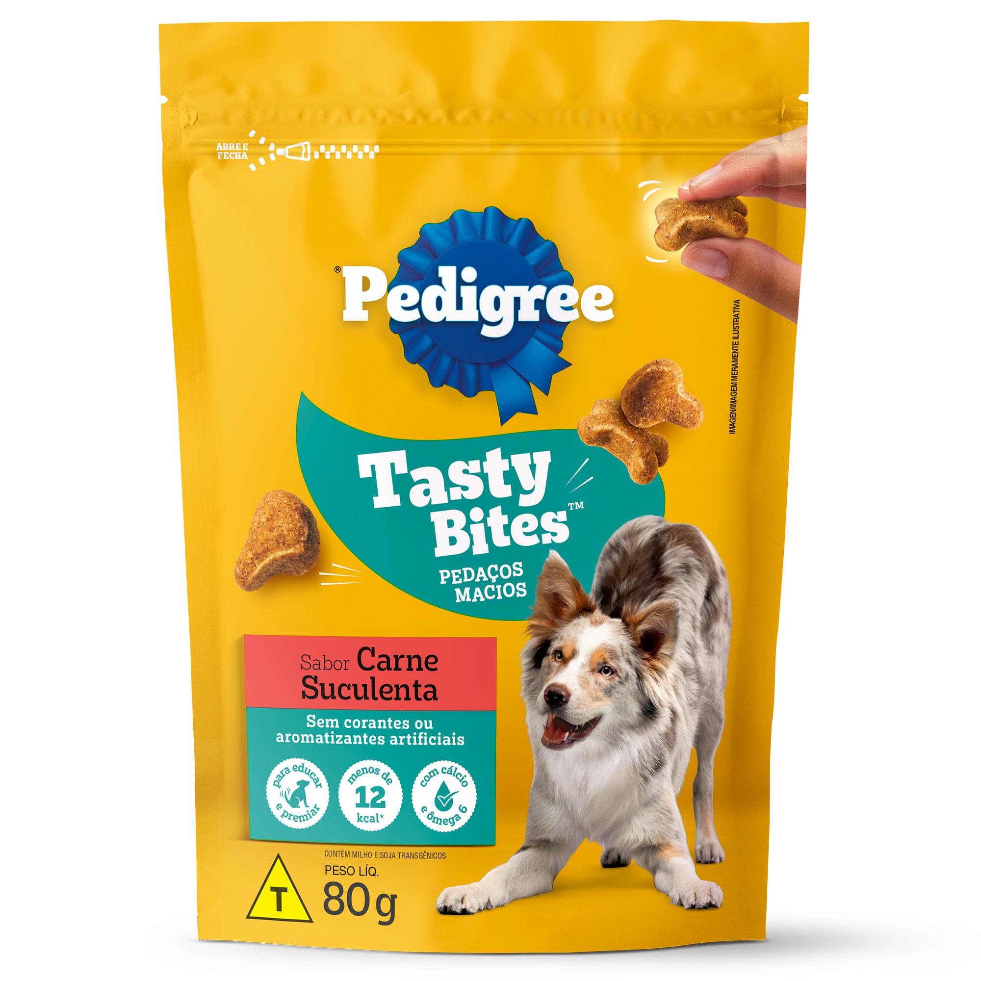 PEDIGREE TASTY BITES CARNES X80GRS