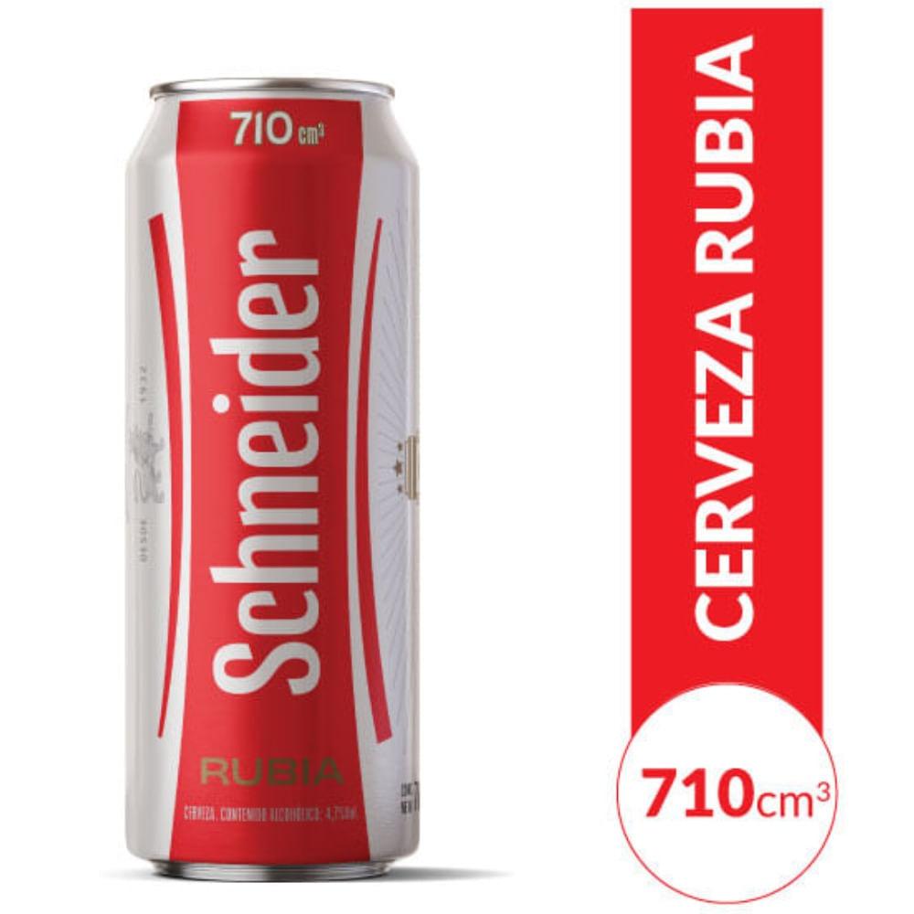 CERVEZA RUBIA SCHNEIDER x710ml