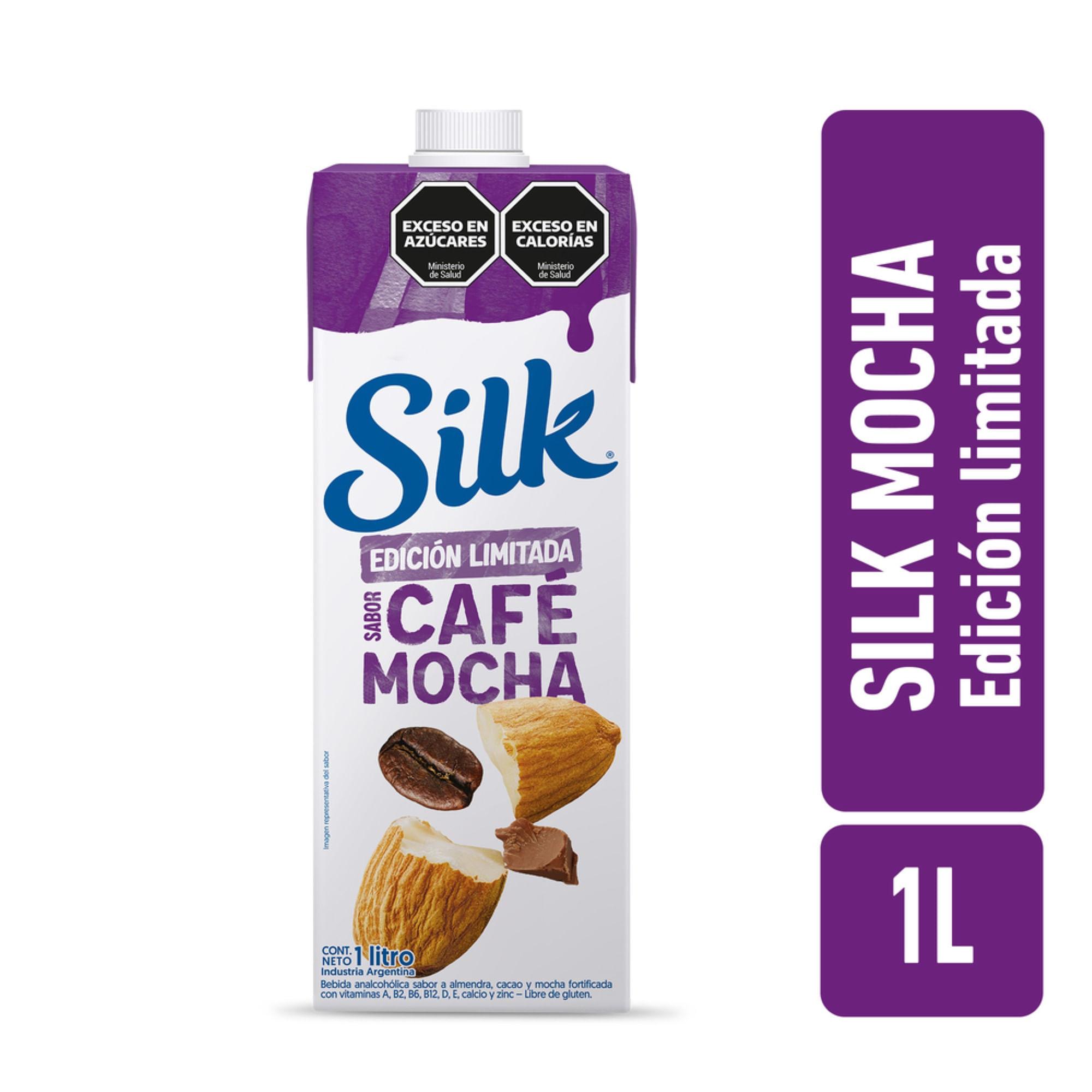 BEBIDA VEGETAL SILK ALMENDRAS CAFE MOCHA X1L