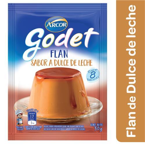 FLAN DULCE DE LECHE GODET x 30g