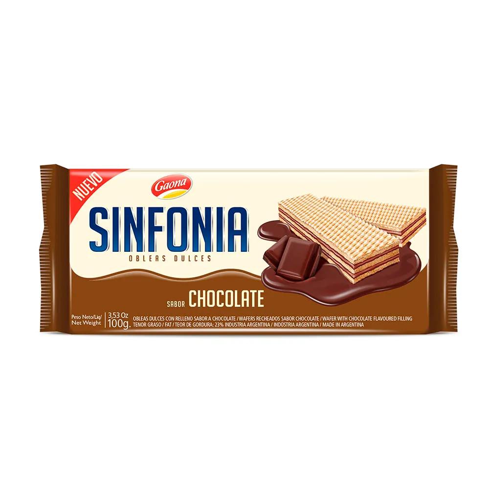 GALLETITAS SINFONIA CHOCOLATE GAONA x 100g