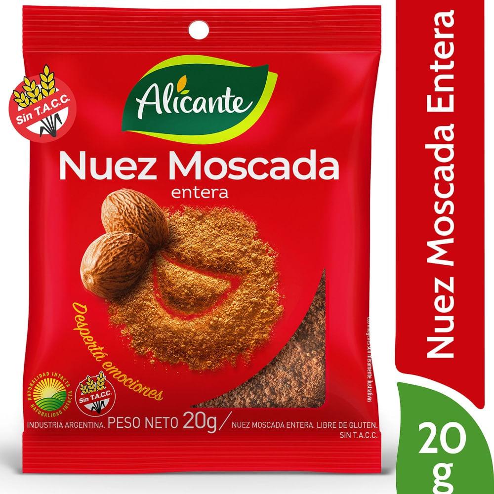 NUEZ MOSCADA ENTERA ALICANTE x 20g